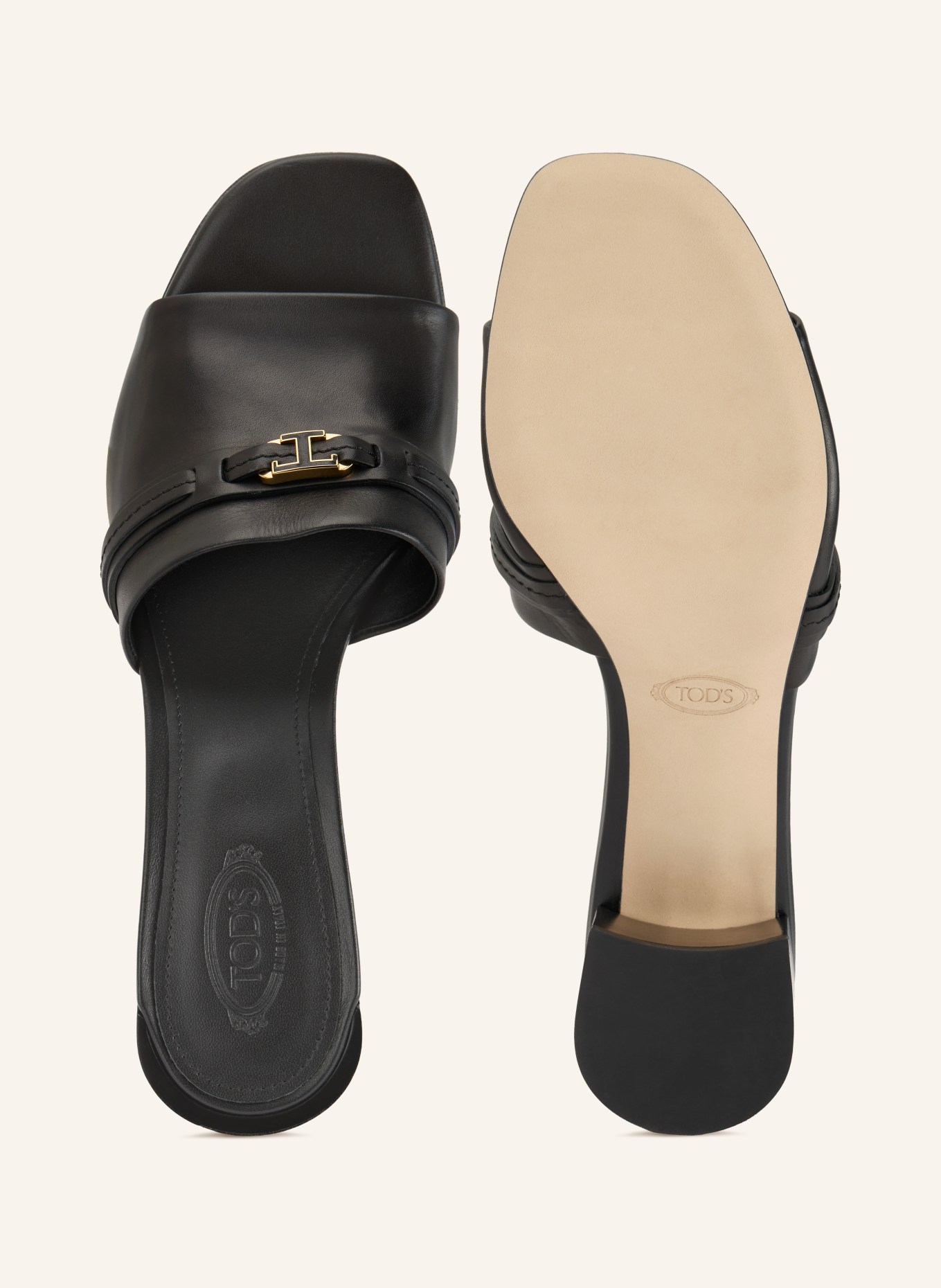 TOD'S Mules: SCHWARZ