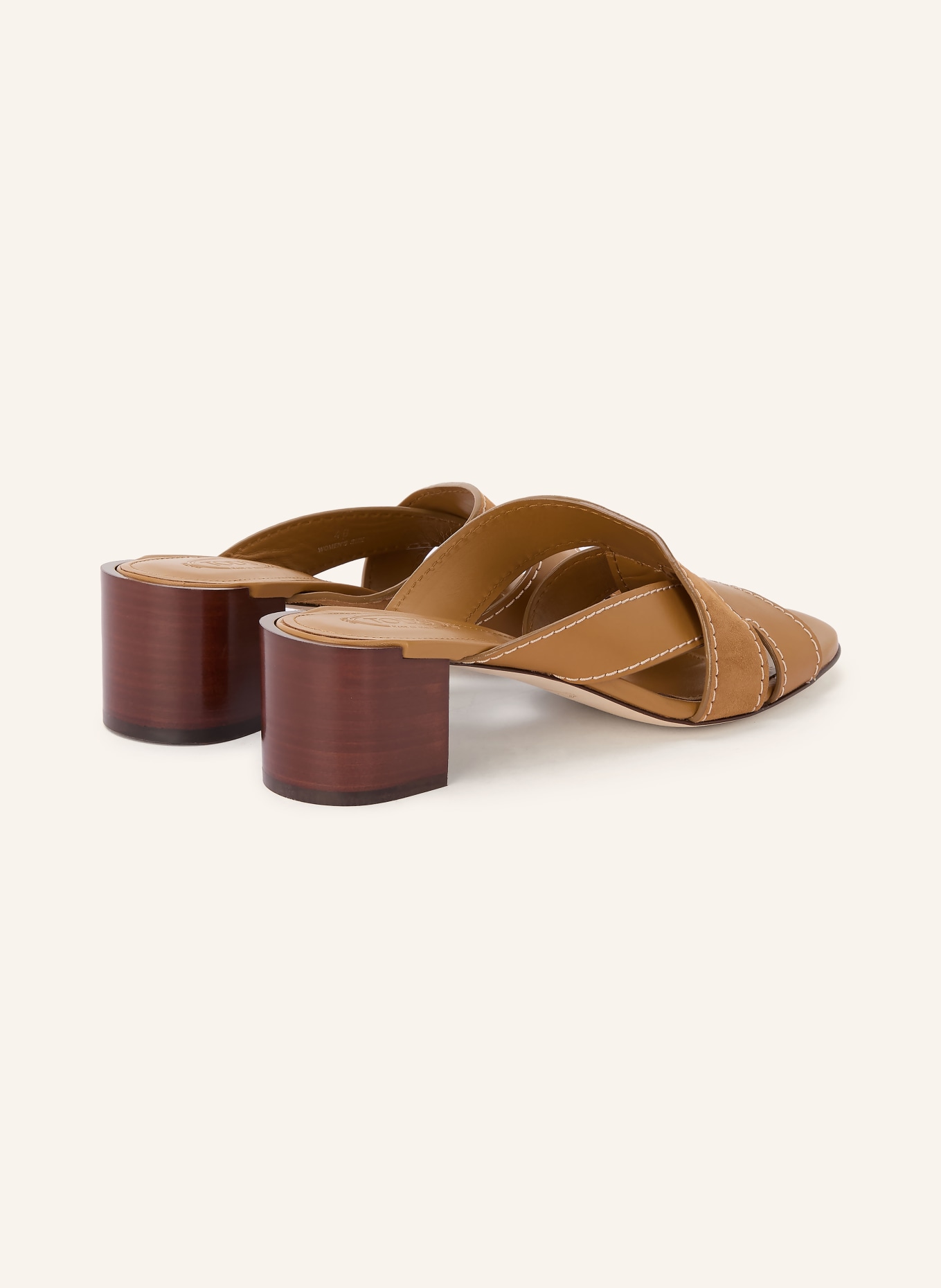 TOD'S Mules: COGNAC