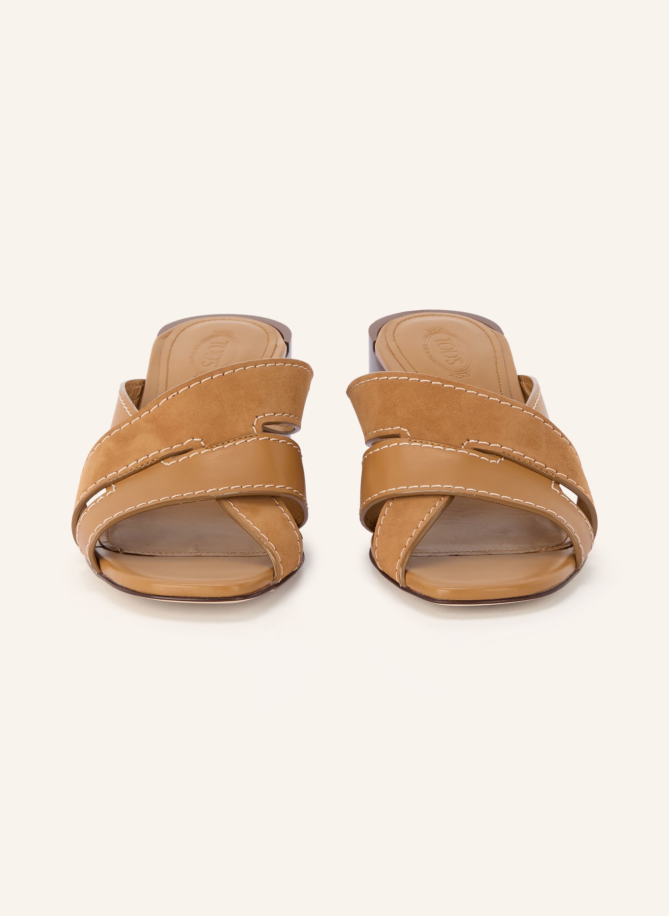 TOD'S Mules: COGNAC