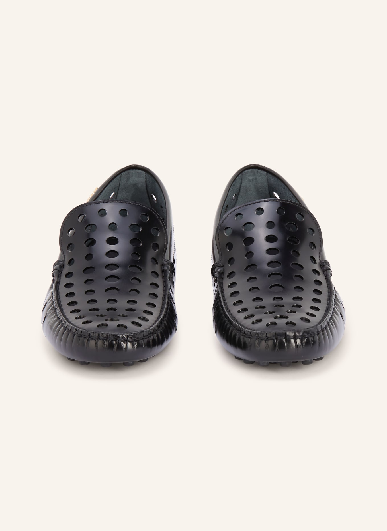 TOD'S Slipper GOMMINO: SCHWARZ