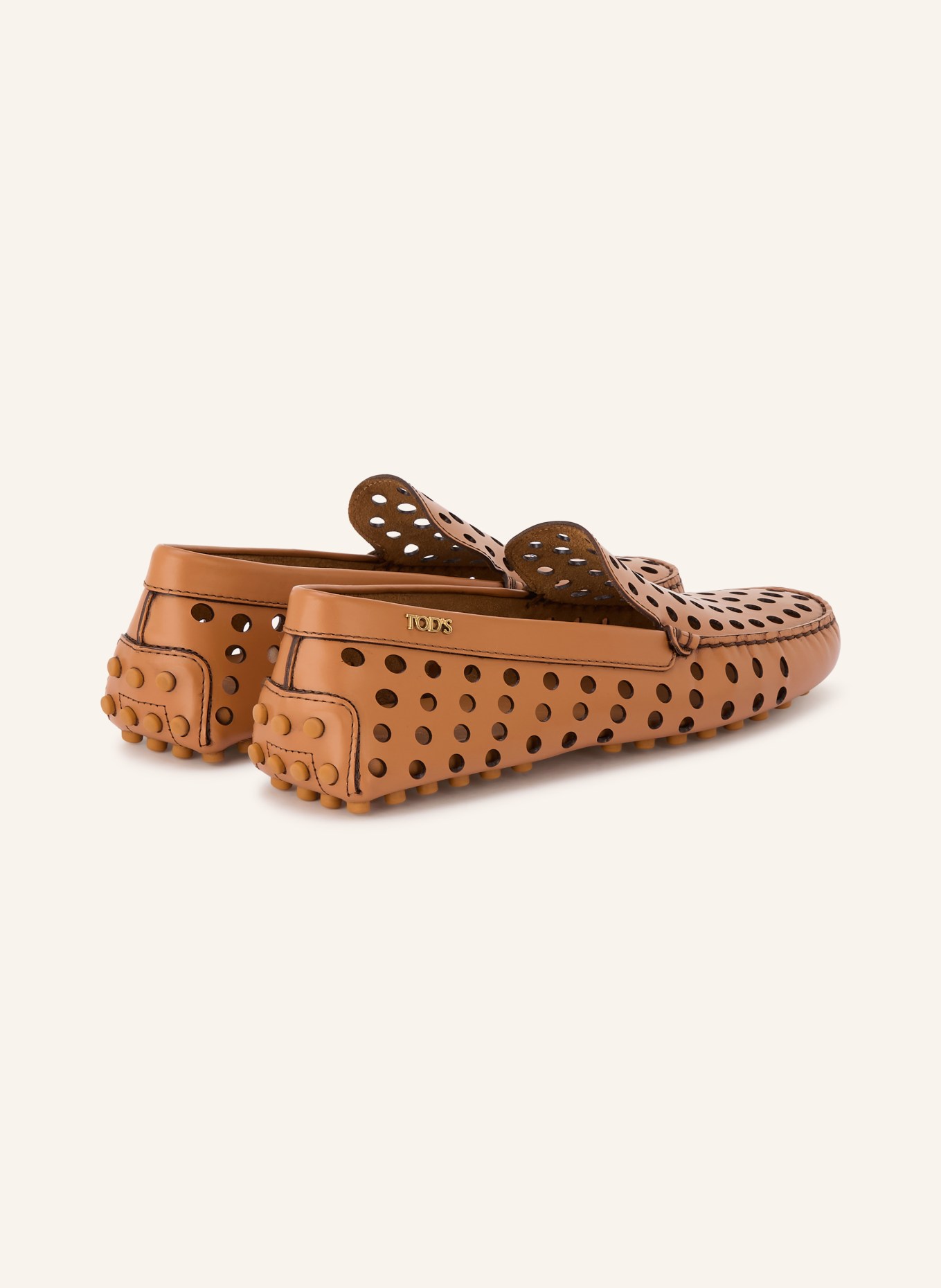 TOD'S Slippers GOMMINO: COGNAC