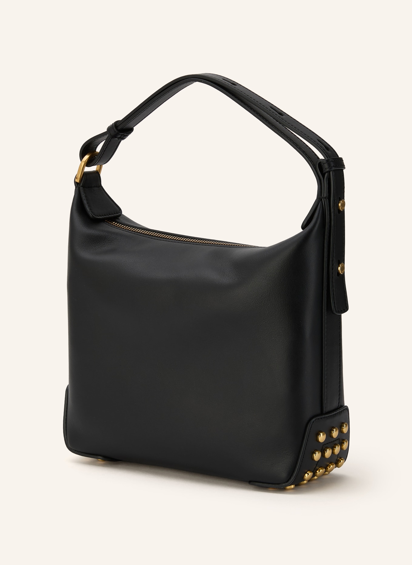 TOD'S Handtas MINI: ZWART / GOUD