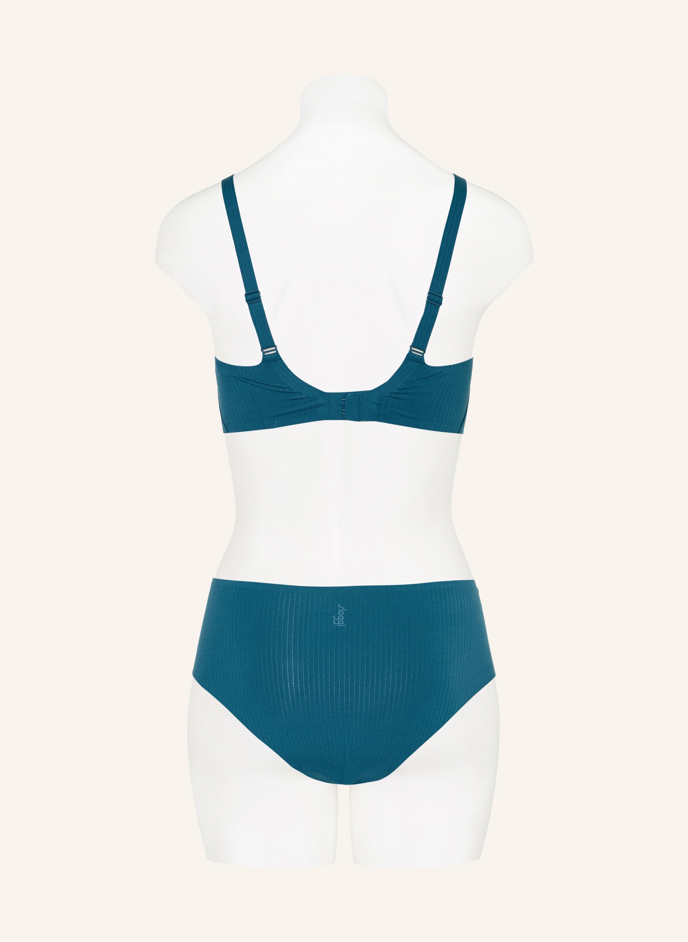 sloggi Bustier ZERO FEEL PURE: BLEU PÉTROLE