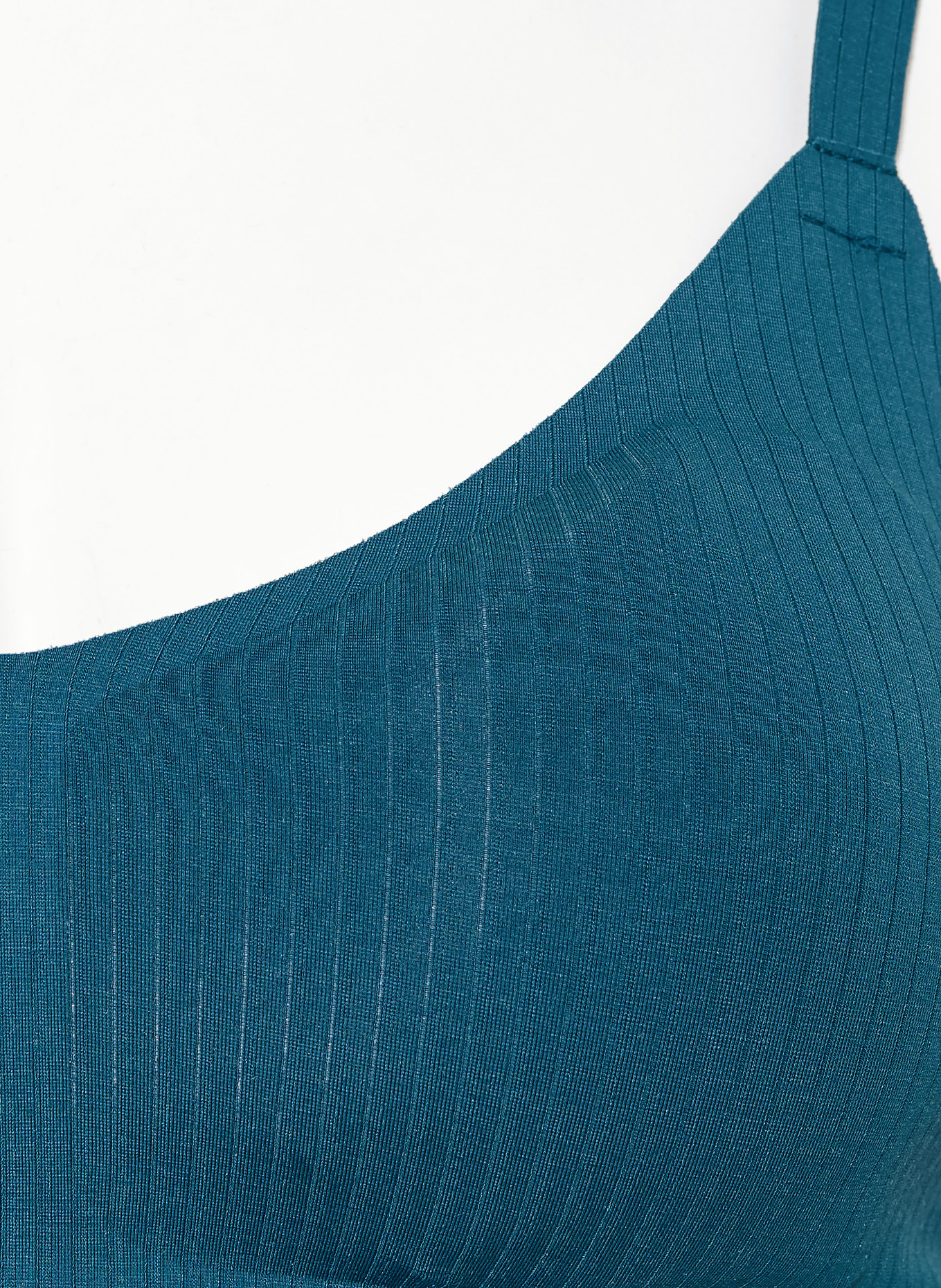 sloggi Bustier ZERO FEEL PURE: BLEU PÉTROLE