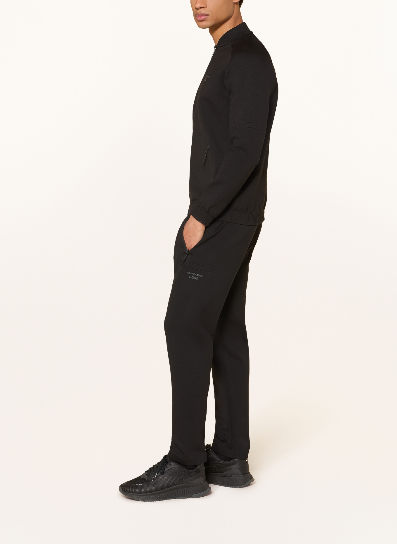 BOSS SPIRIT Sweatpants: BLACK