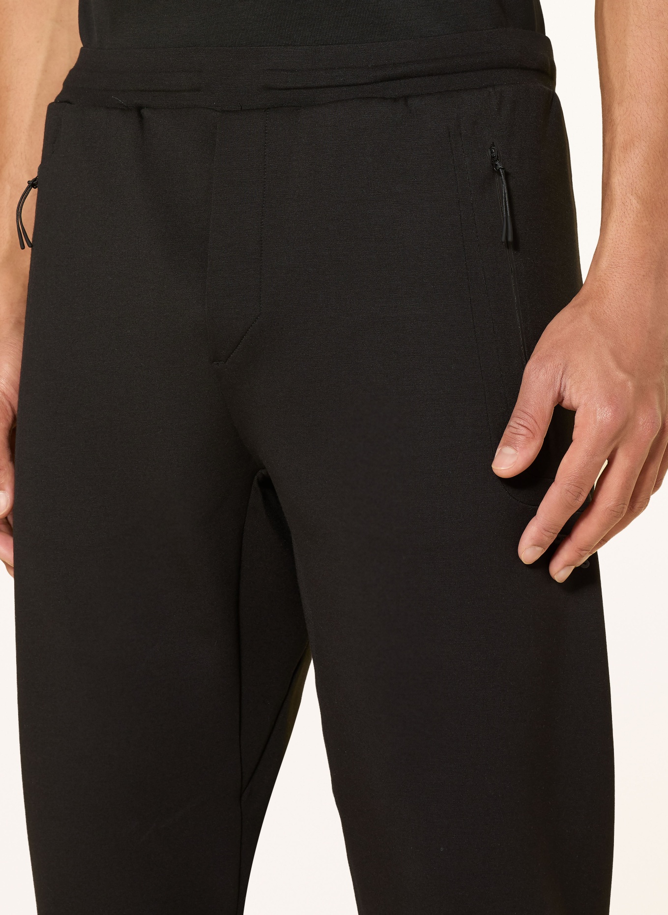 BOSS SPIRIT Sweatpants: BLACK