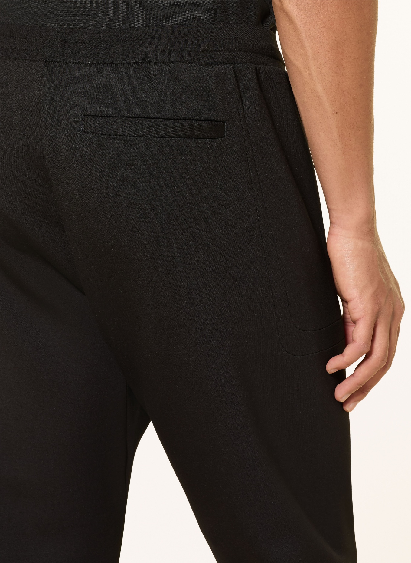 BOSS SPIRIT Sweatpants: BLACK