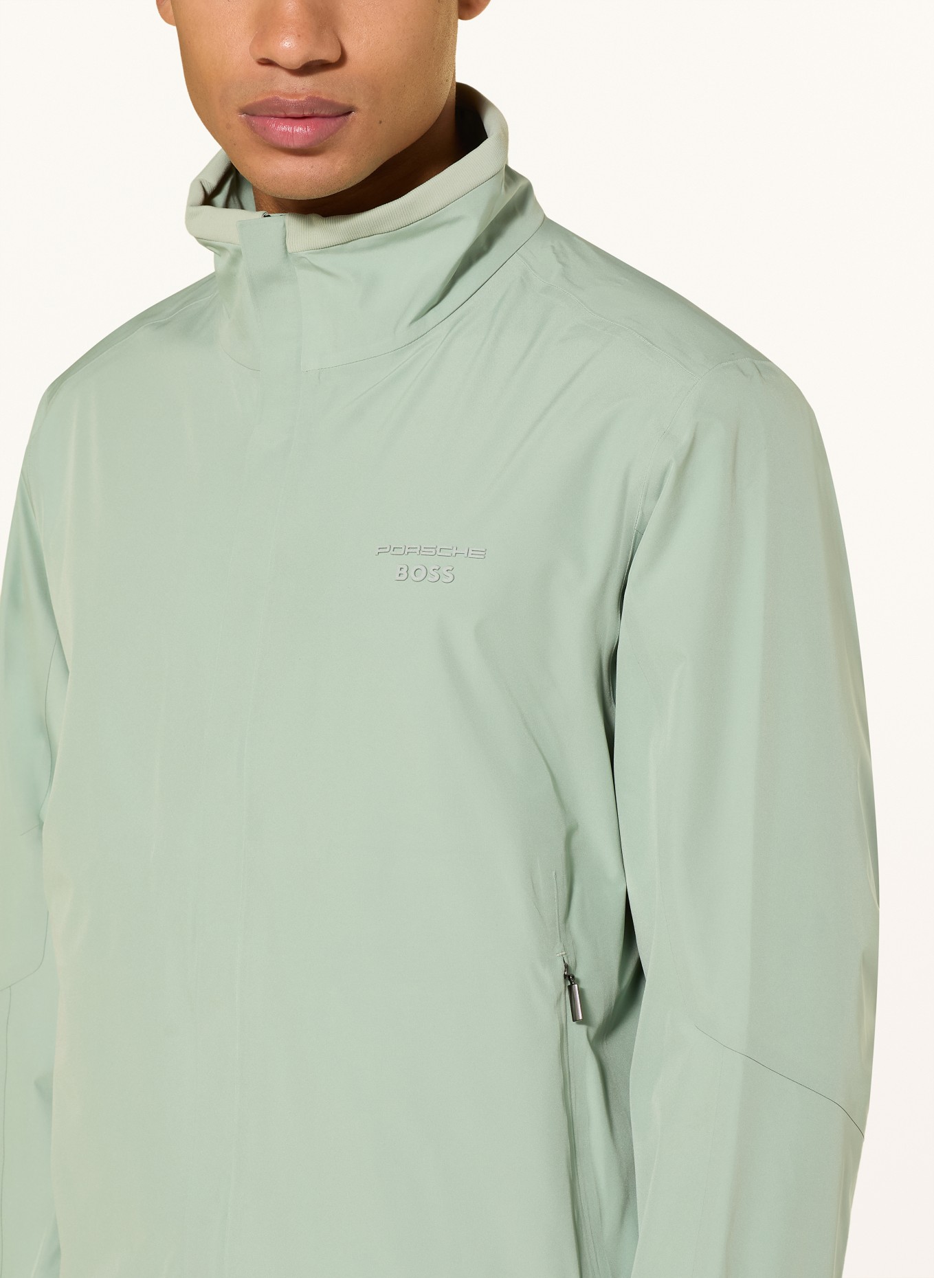 BOSS Bomber jacket: LIGHT GREEN