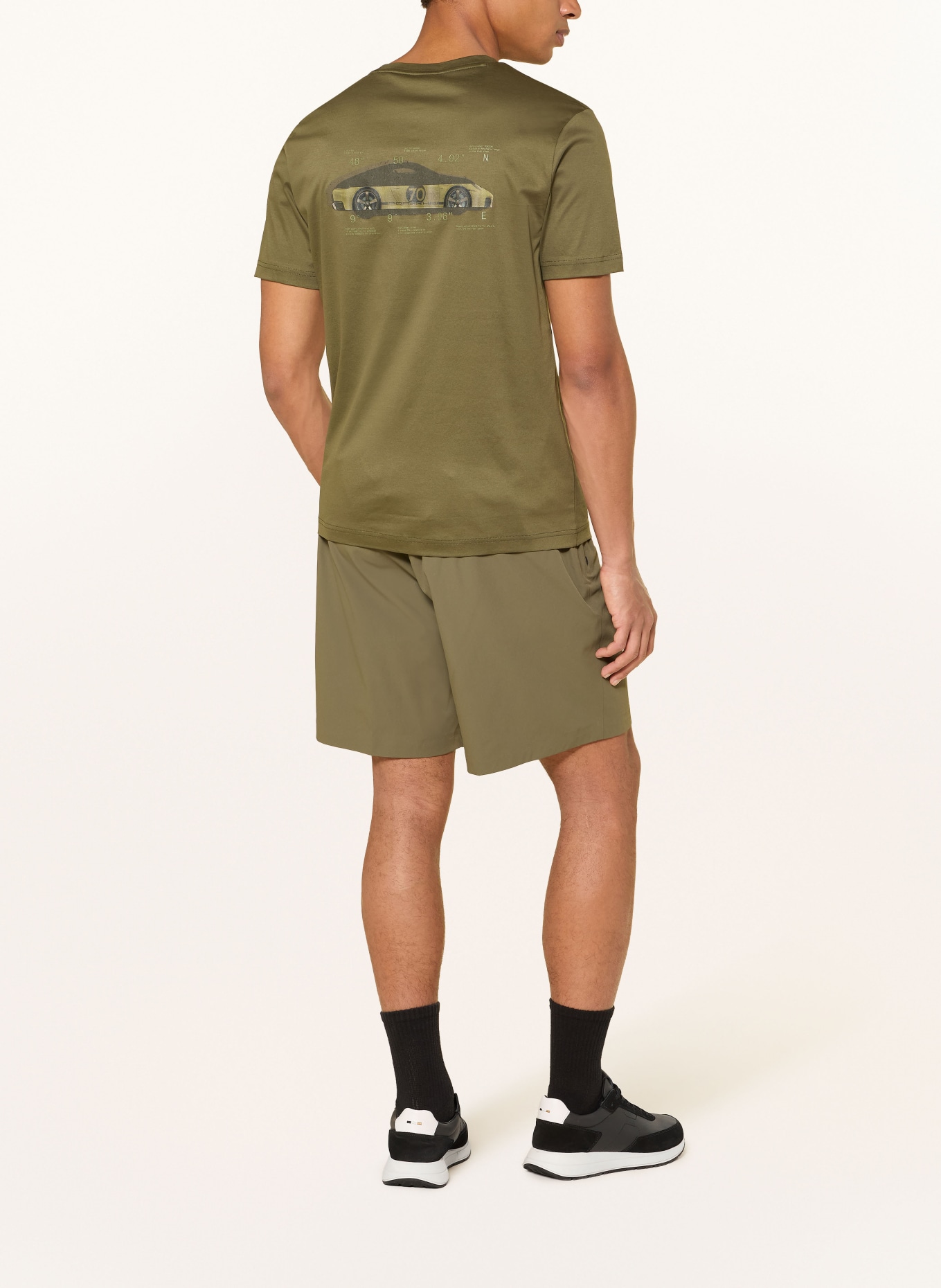 BOSS SPIRIT Shorts: OLIVE