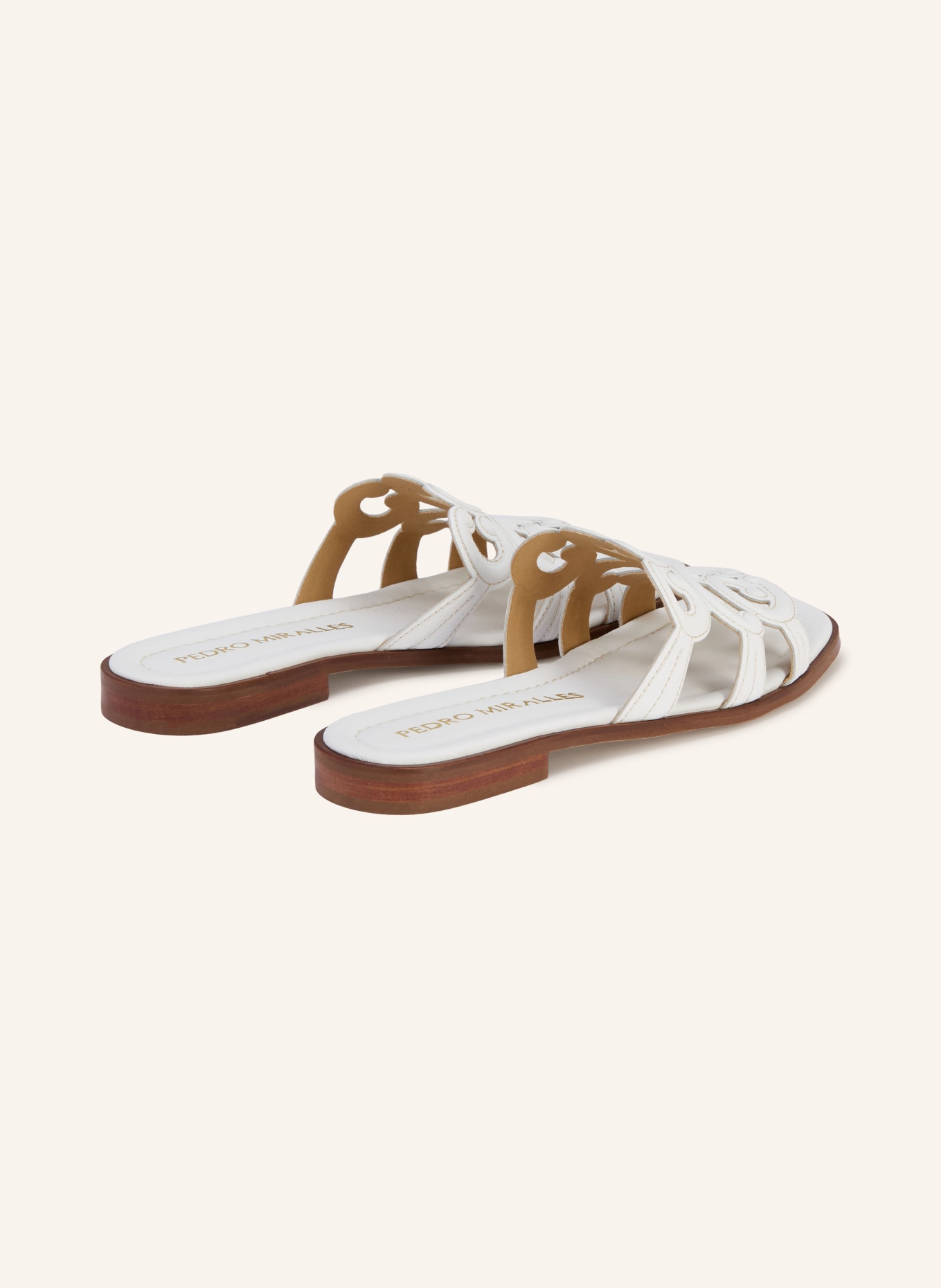 PEDRO MIRALLES ATENEA mules: WHITE