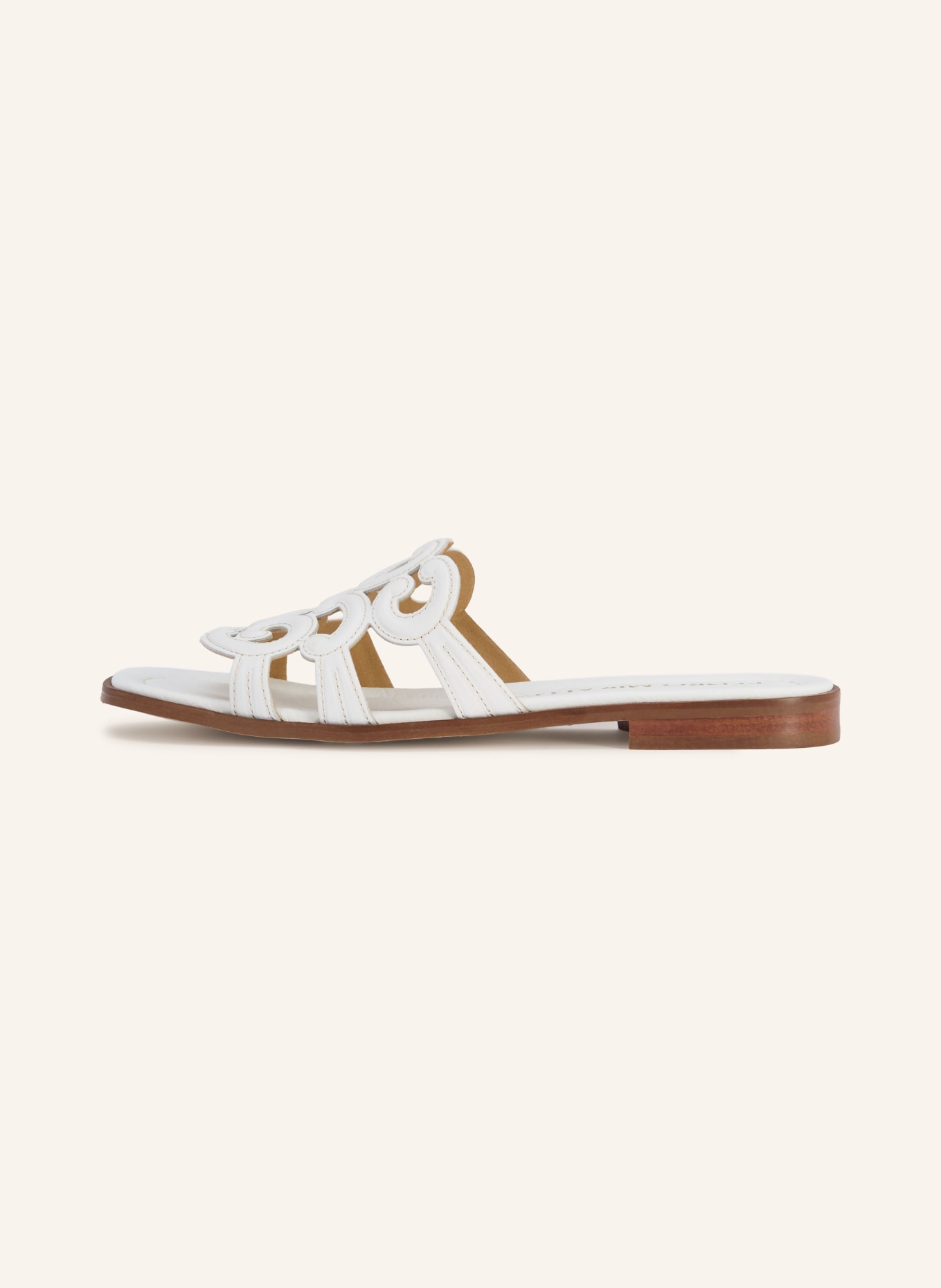 PEDRO MIRALLES ATENEA mules: WHITE