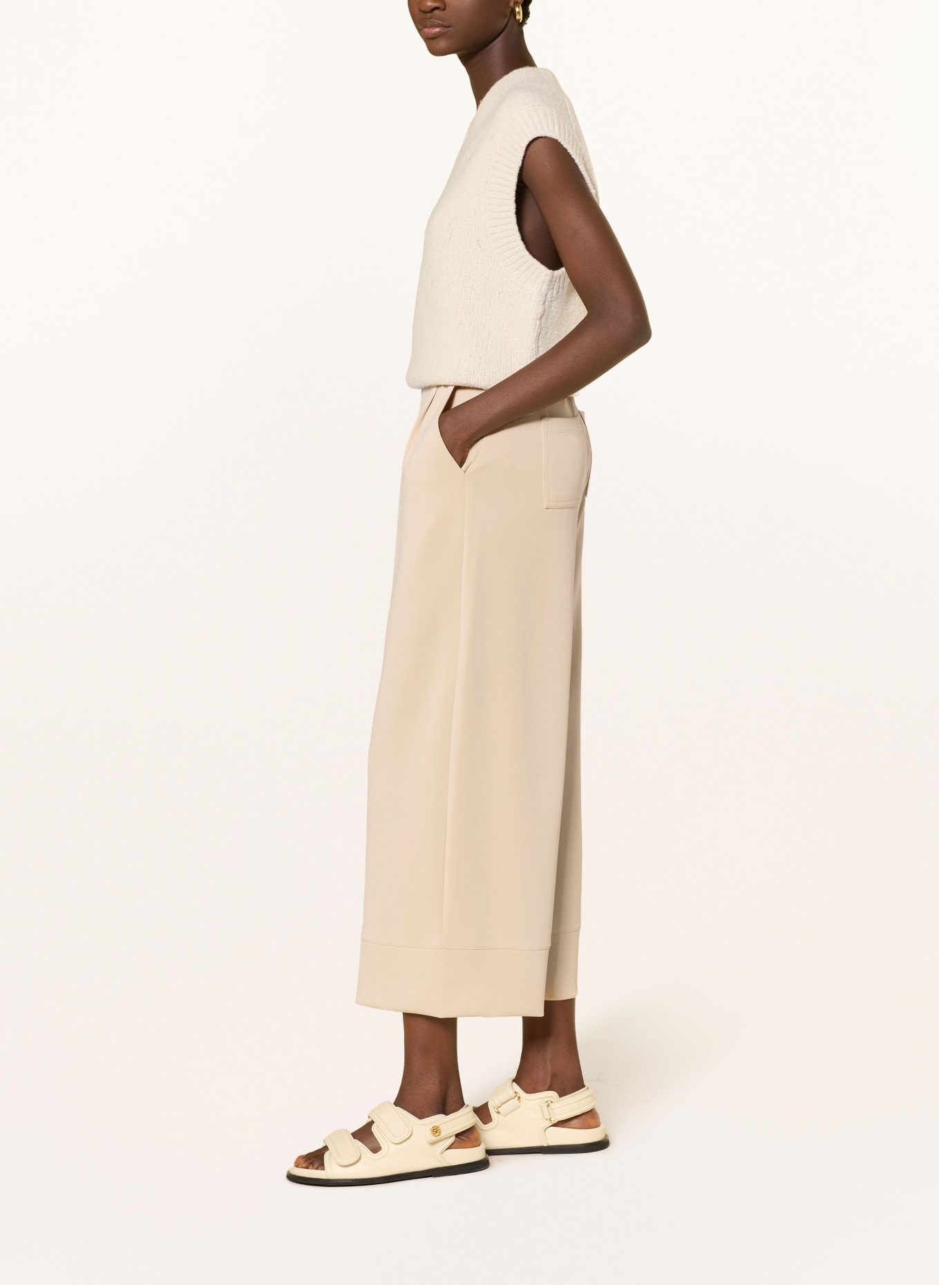 Rich & Royal culotte: CREAM