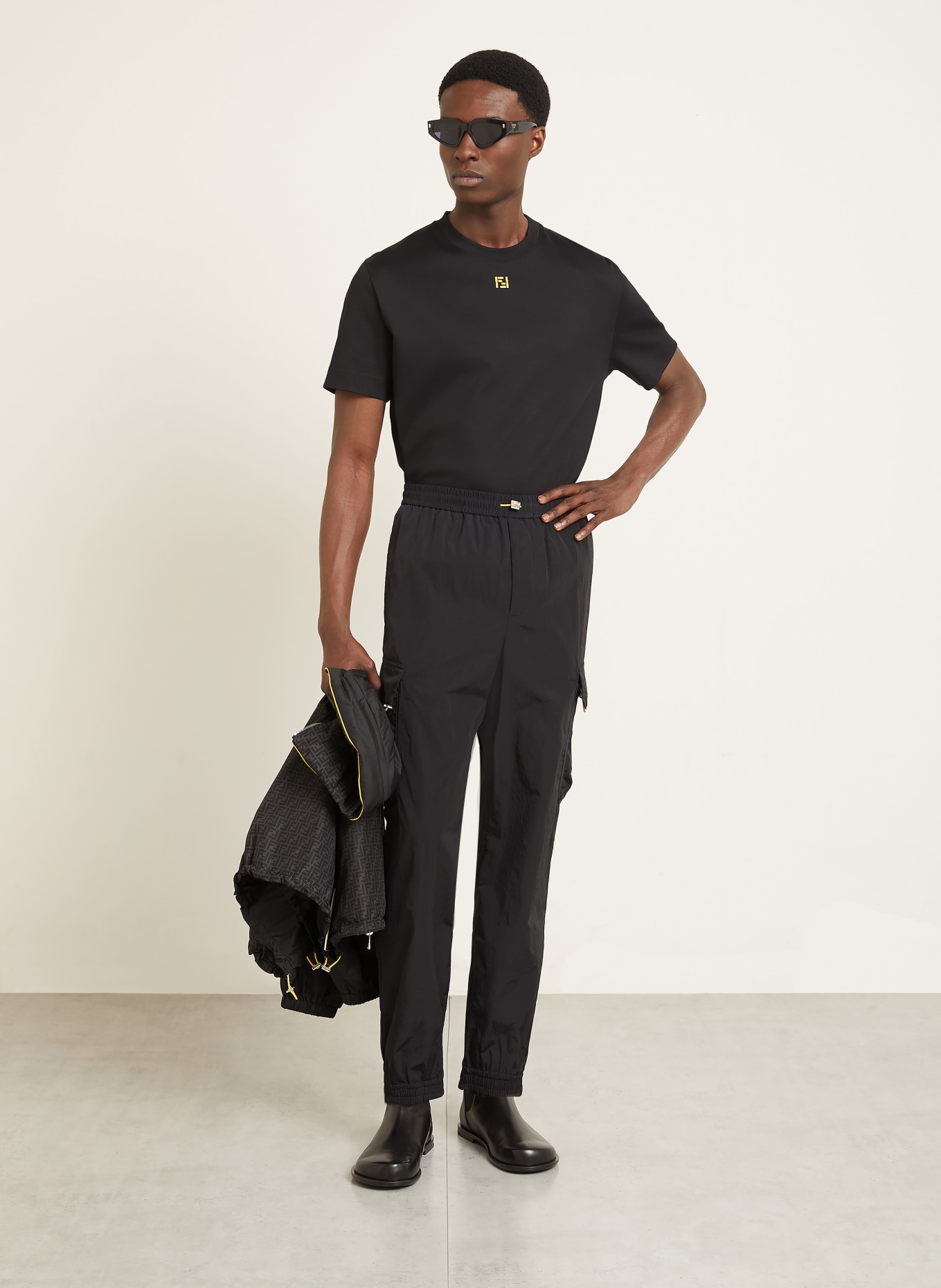 FENDI T-Shirt: SCHWARZ