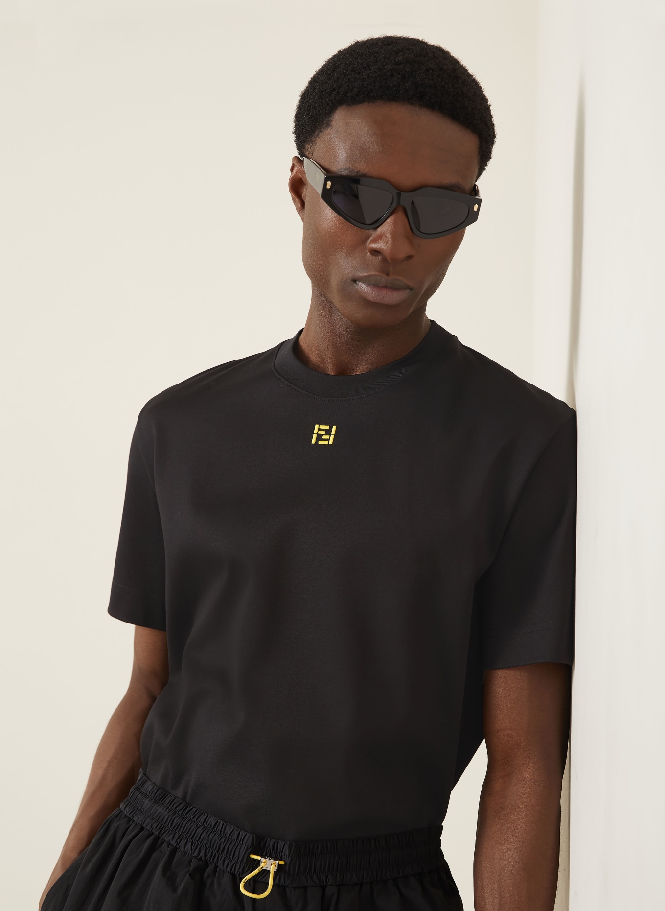 FENDI T-Shirt: SCHWARZ
