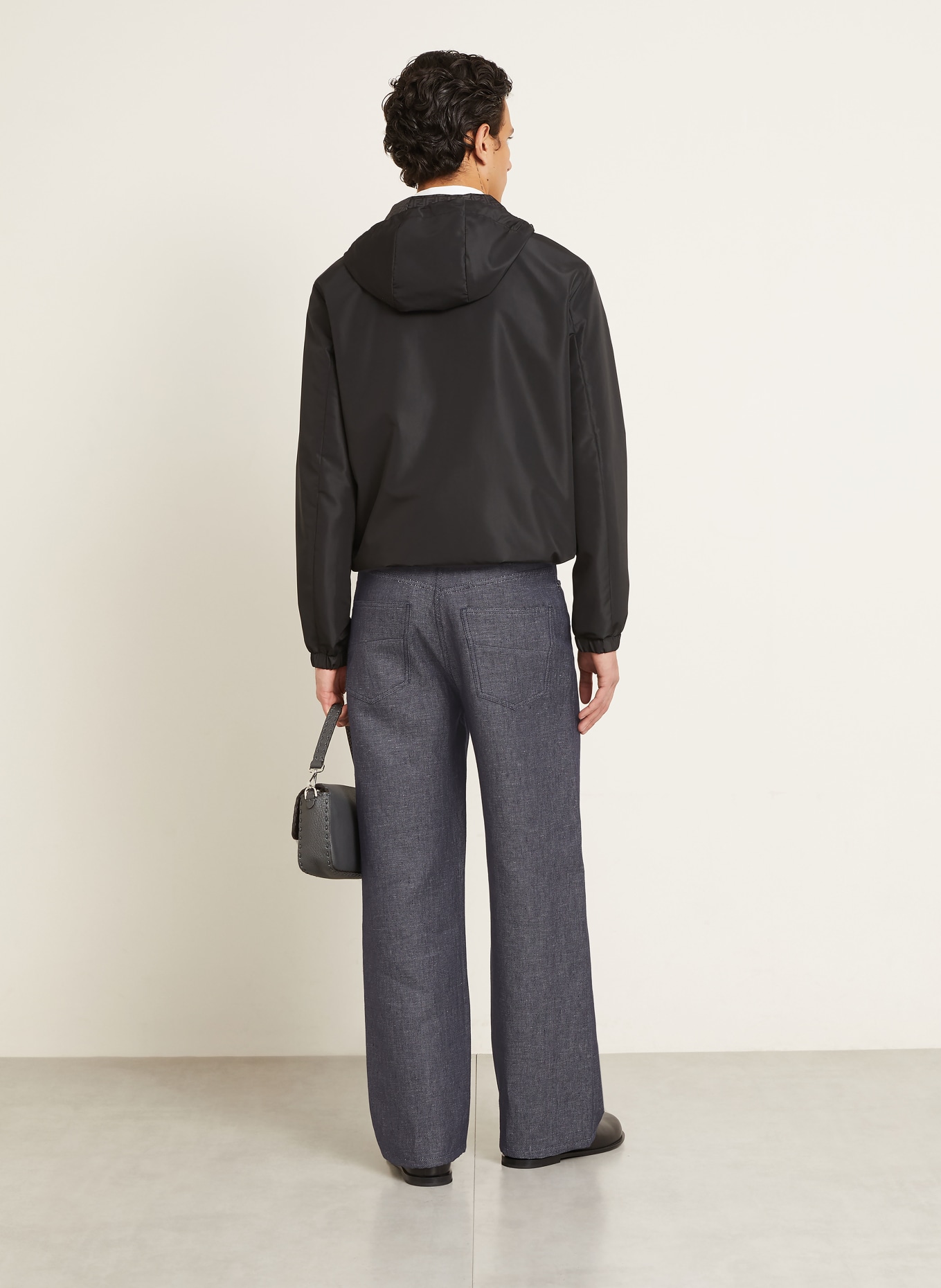 FENDI Jeans met normale pasvorm: DONKERBLAUW