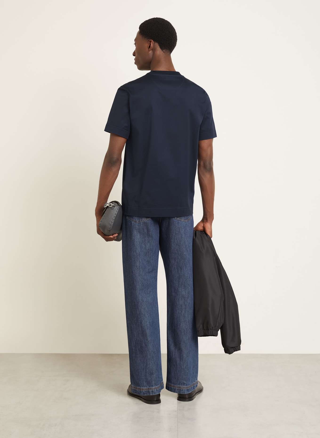 FENDI T-Shirt: DUNKELBLAU