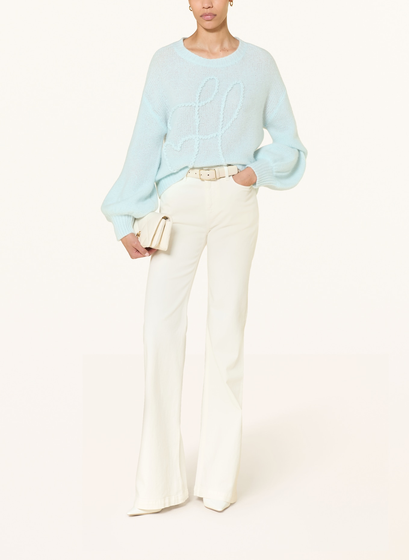 HERZENS Svetr s kašmírem: TMAVĚ MODRÁ