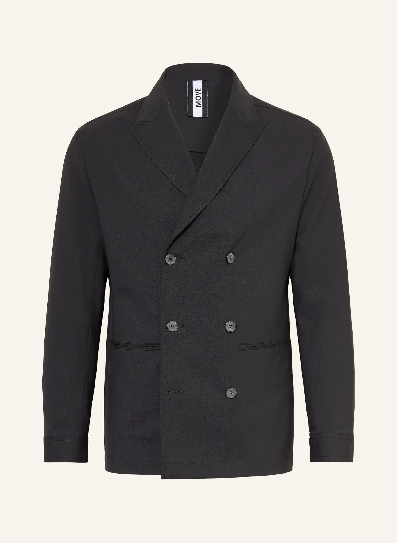 DIGEL move Anzugsakko BIANCO Modern Fit: 10 SCHWARZ