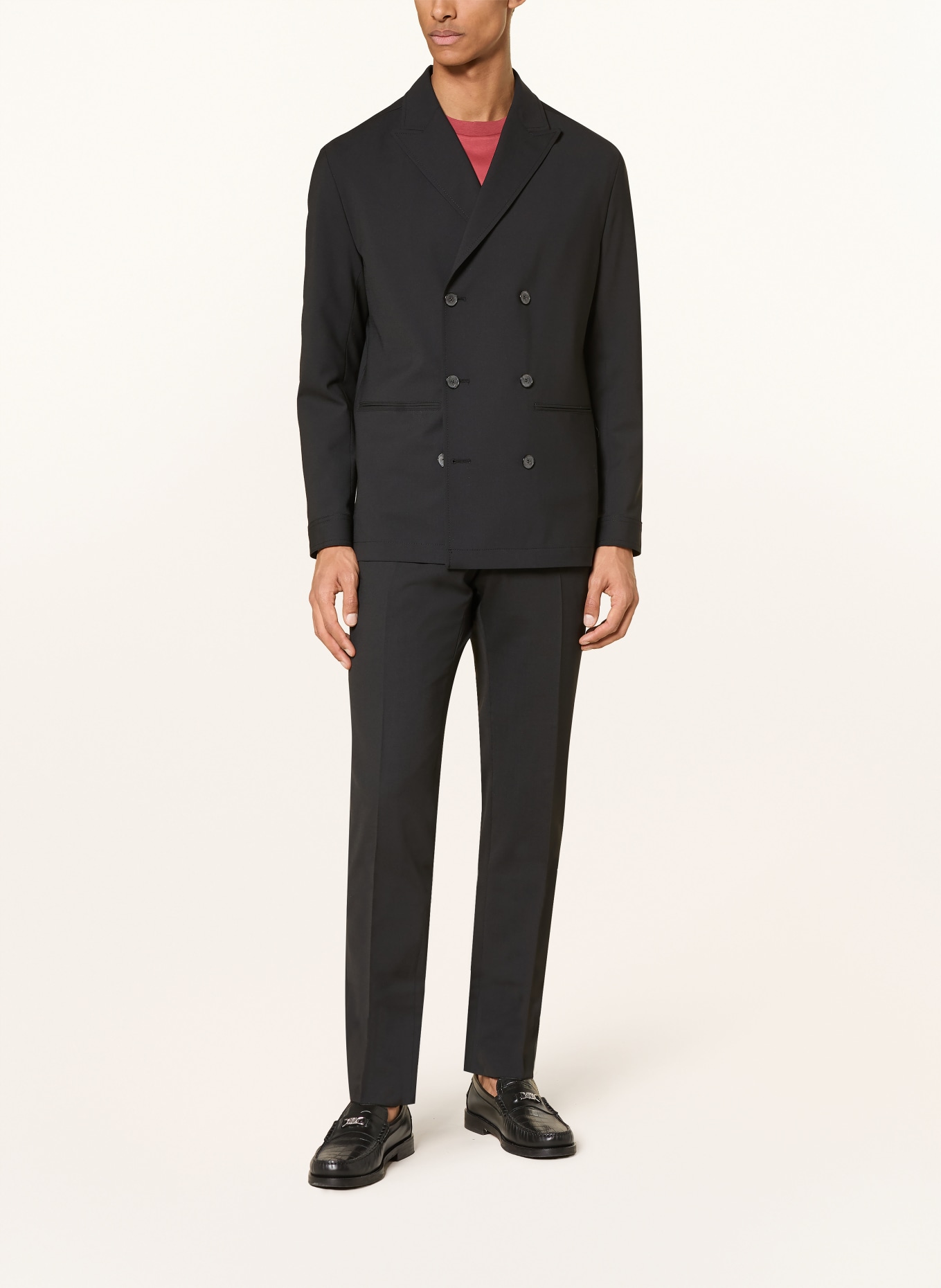 DIGEL move Anzugsakko BIANCO Modern Fit: 10 SCHWARZ