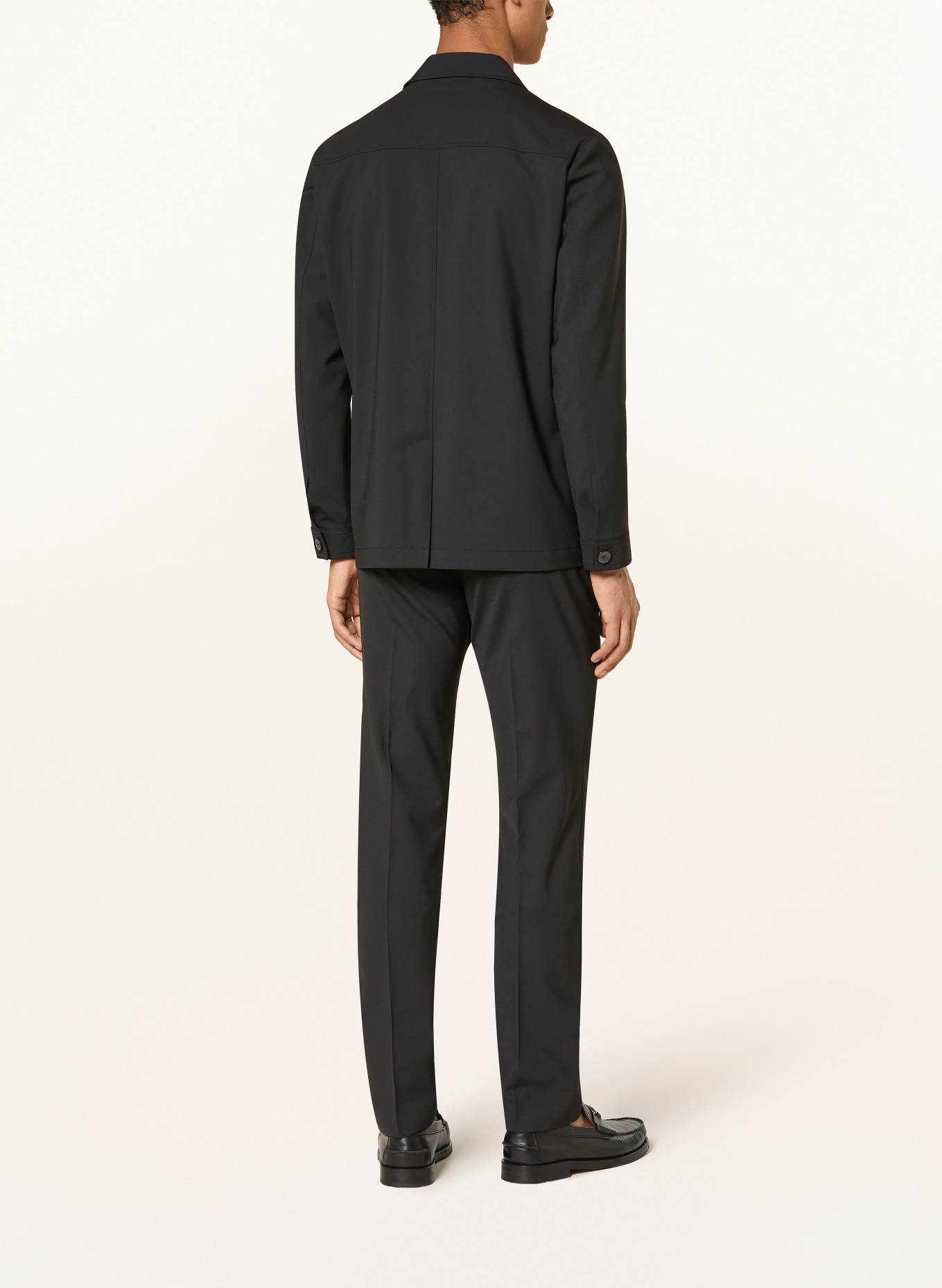 DIGEL move Anzugsakko BIANCO Modern Fit: 10 SCHWARZ