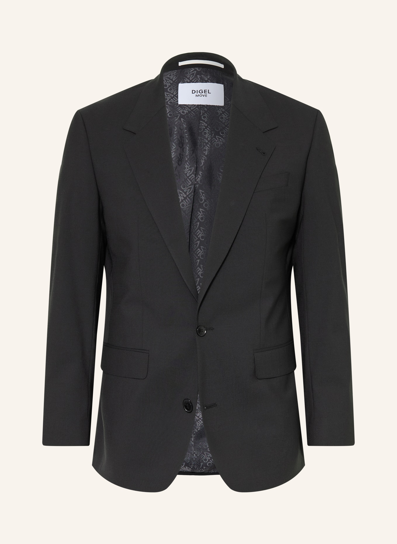 DIGEL move Anzugsakko BAXTER Regular Fit: 10 SCHWARZ