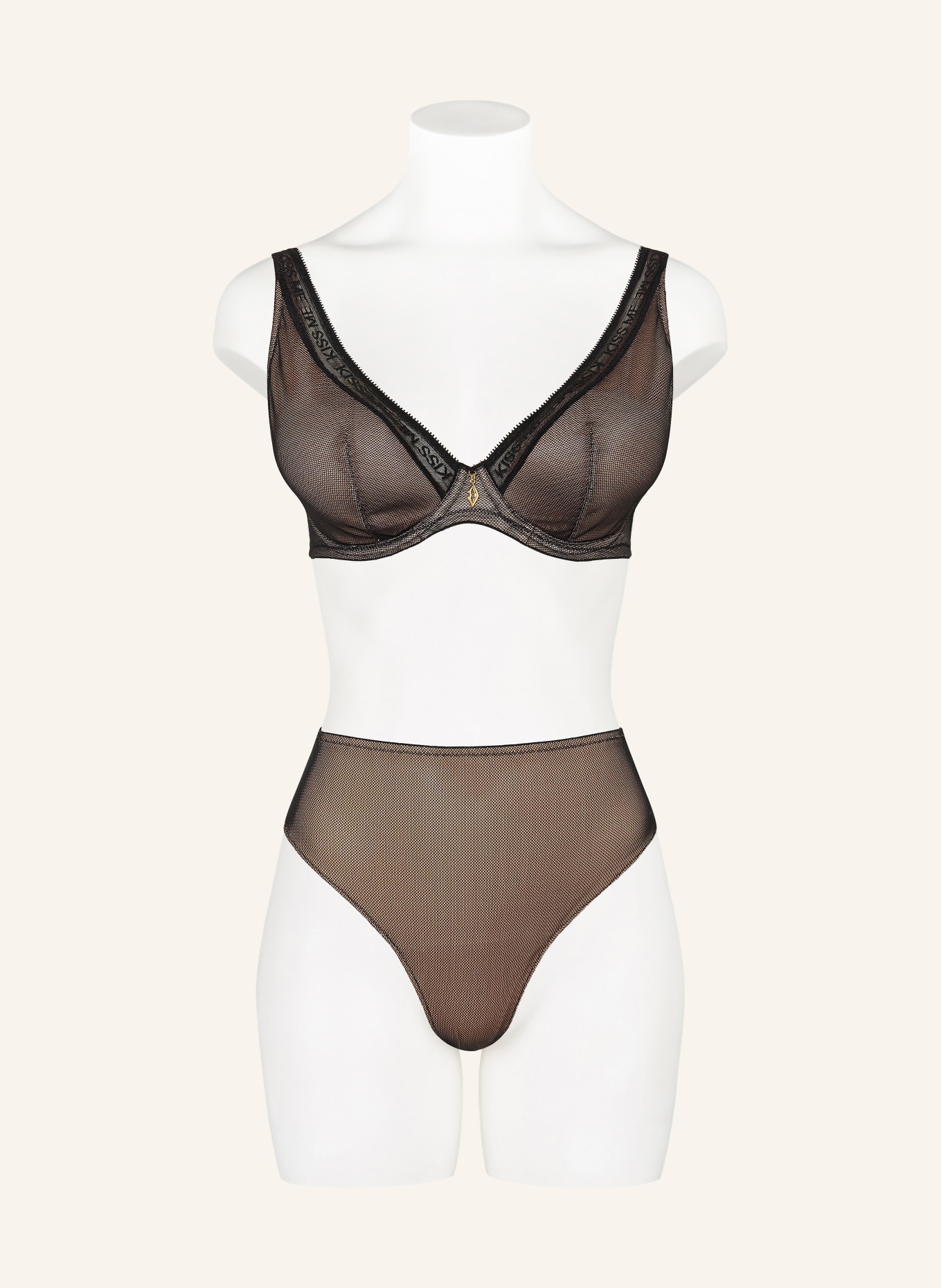 PrimaDonna TWIST Schalen-BH COOLS: SCHWARZ / BEIGE