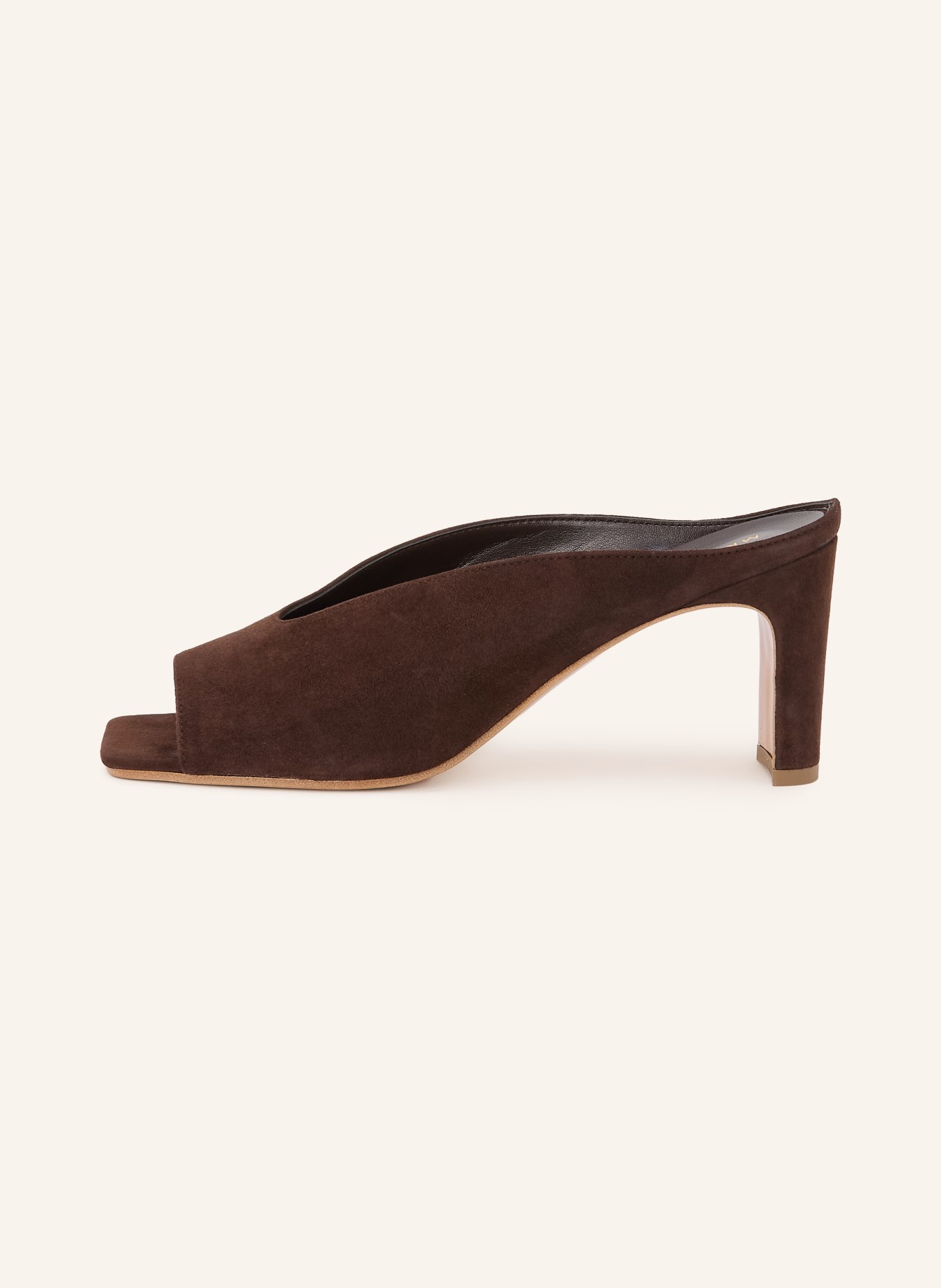 MRS & HUGS Mules: MARRON FONCÉ