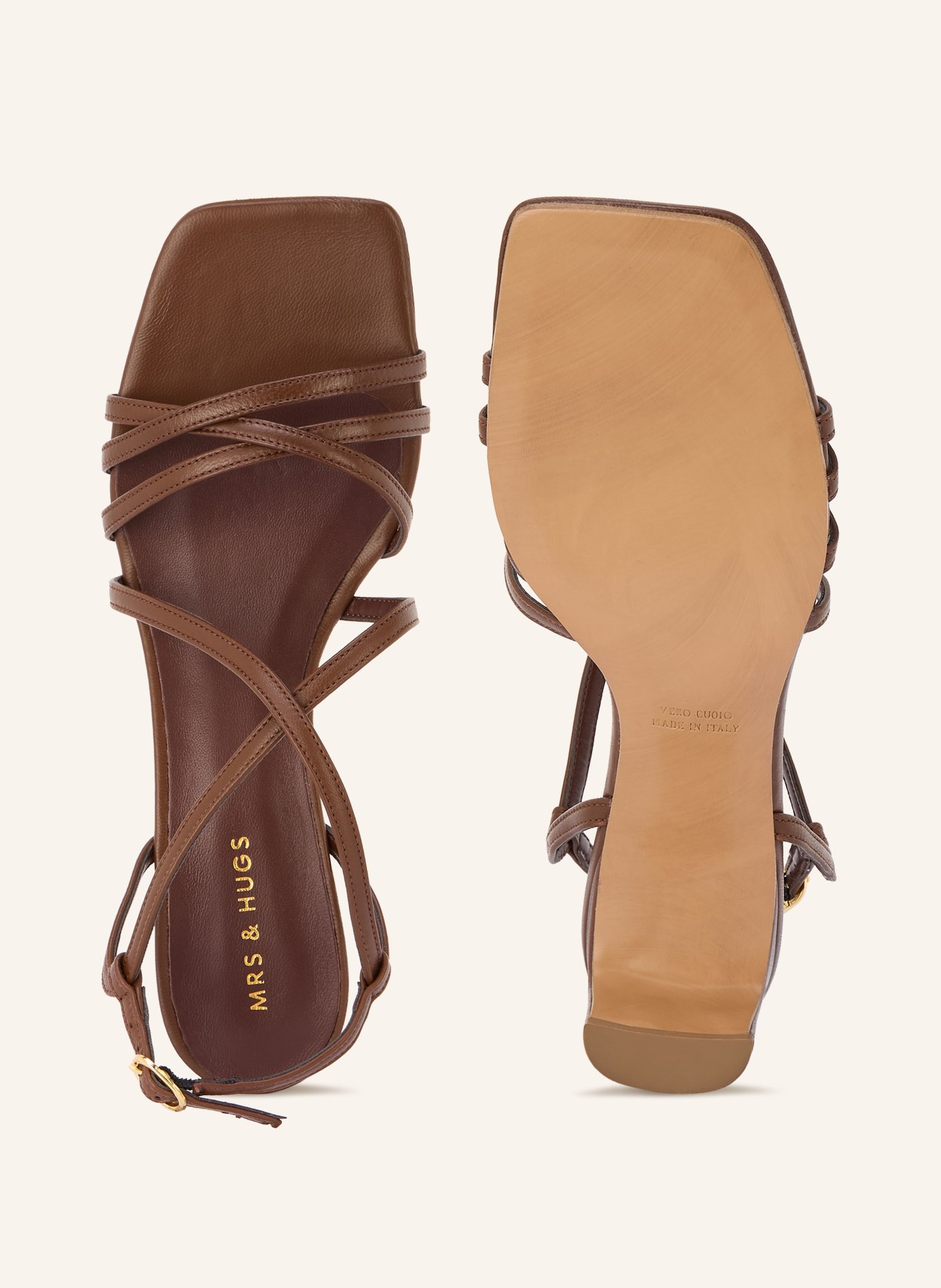 MRS & HUGS sandalen: BRUIN