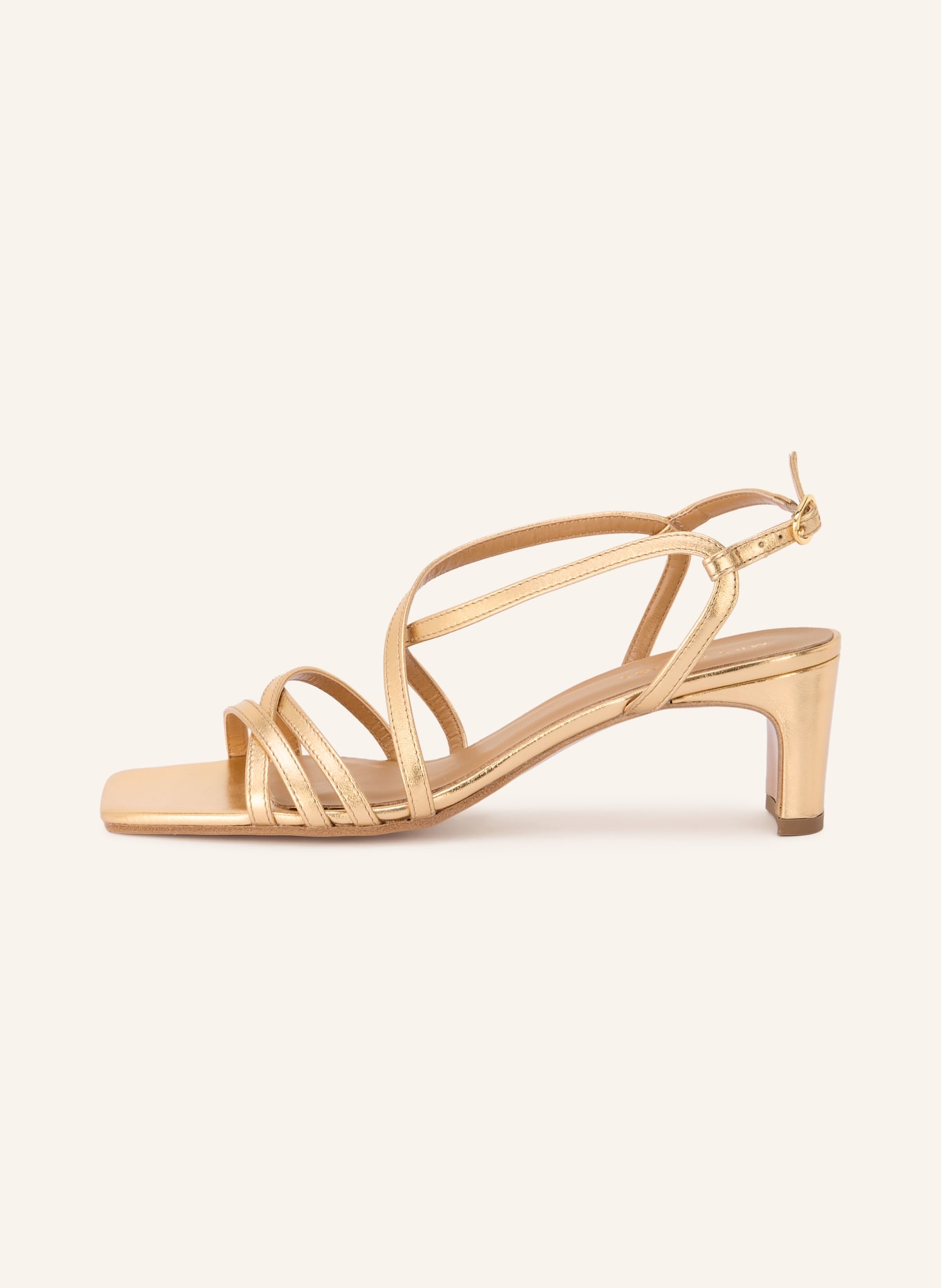 MRS & HUGS Sandaletten: GOLD