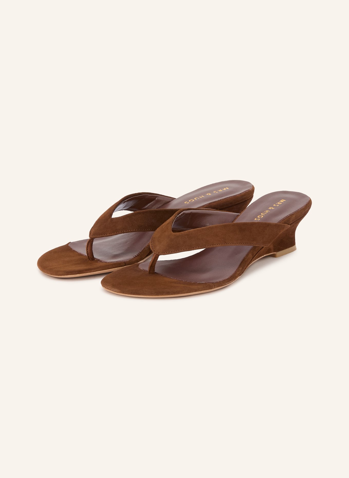 MRS & HUGS toe separators: BROWN