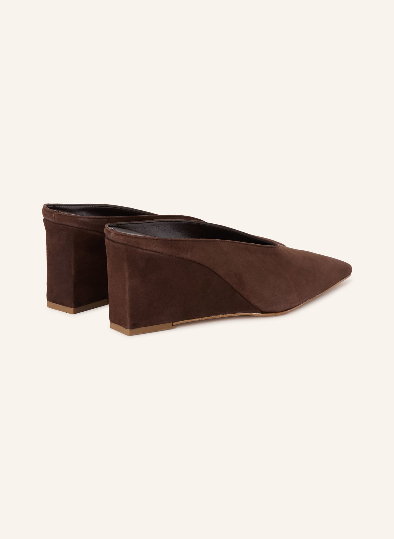 MRS & HUGS Wedge heels: DARK BROWN