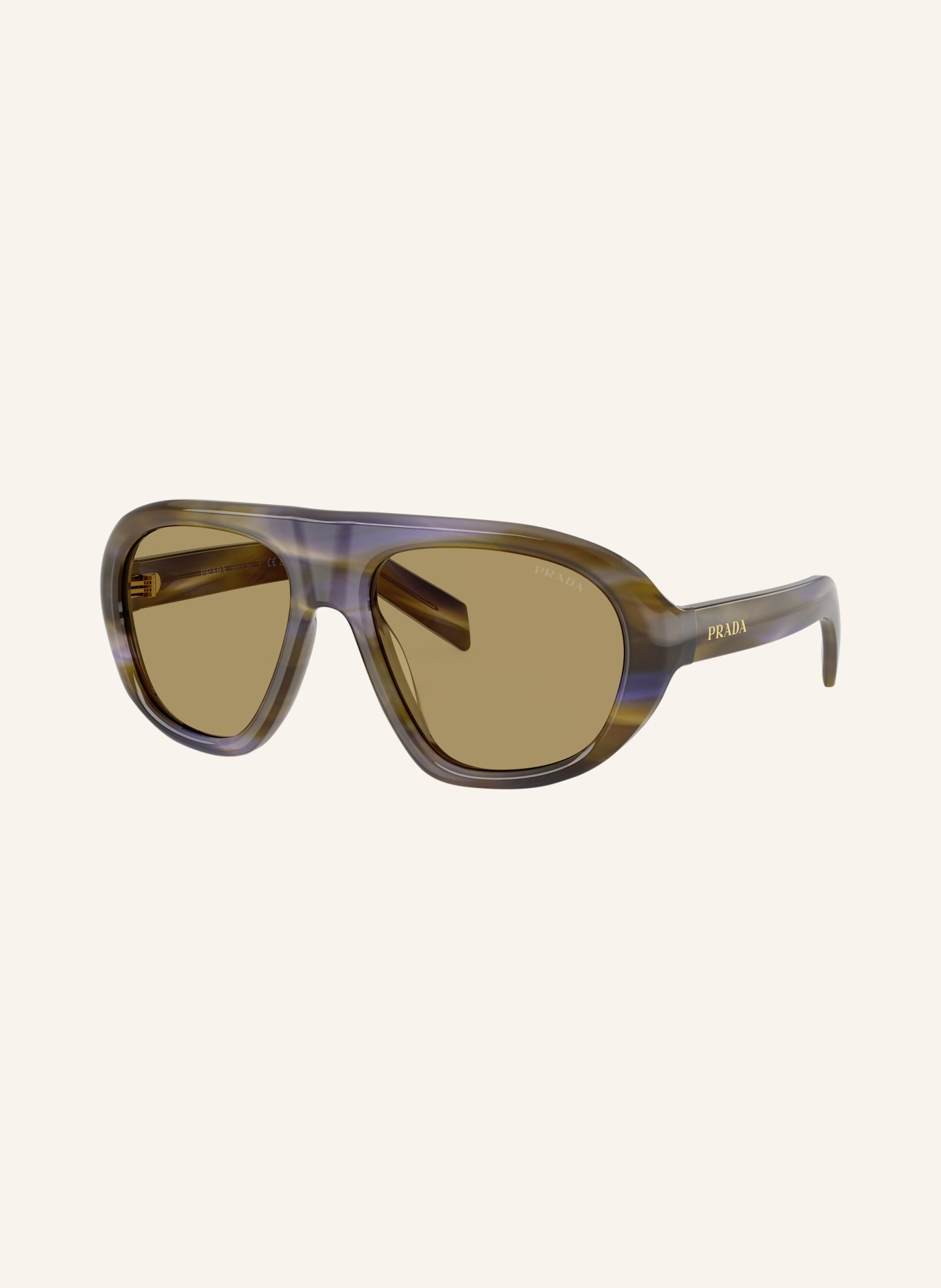 PRADA Sunglasses PR C05SF: HAVANA/OLIVE