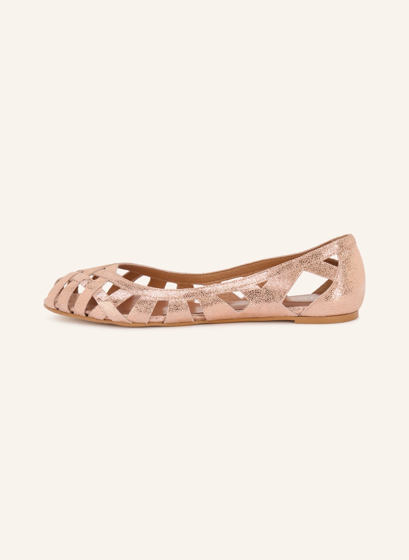 JONAK Ballerinas DERAY mit Cut-outs: ALTROSA