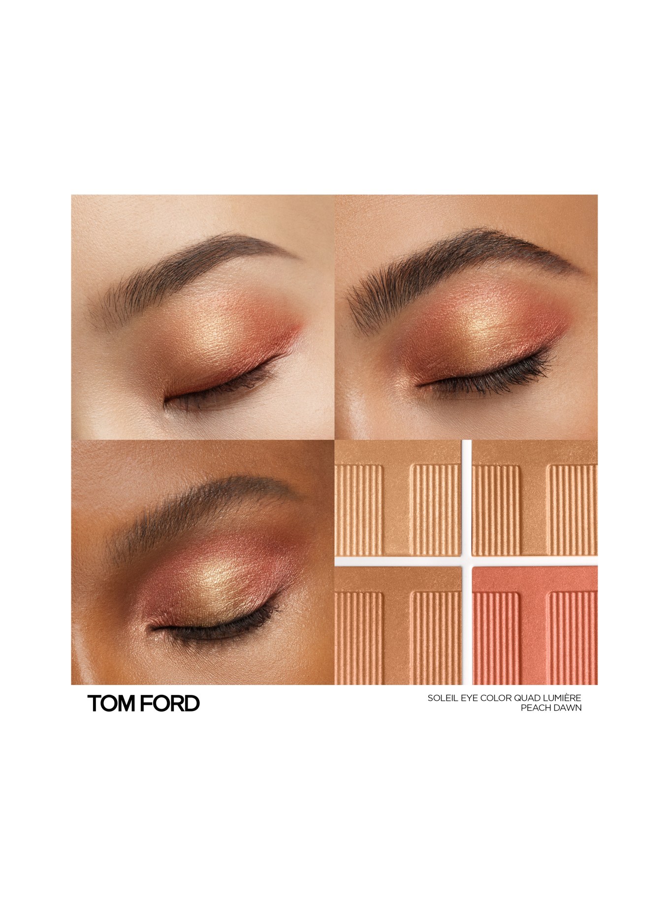 TOM FORD BEAUTY SOLEIL ČTYŘBAREVNÁ PALETKA OČNÍCH STÍNŮ: PEACH