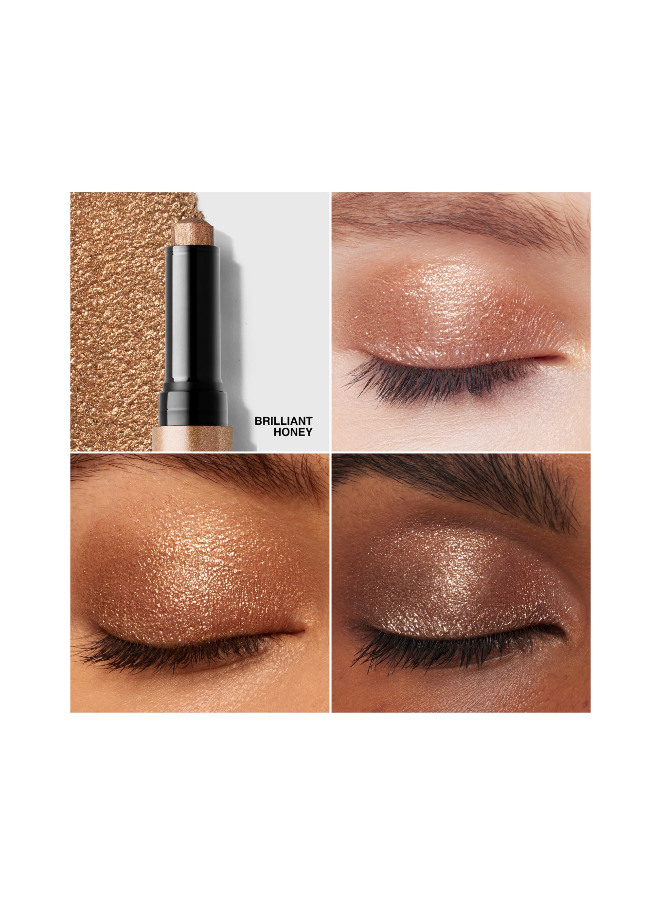 BOBBI BROWN CRYSTAL EYES SHADOW STICK: BRILLIANT HONEY