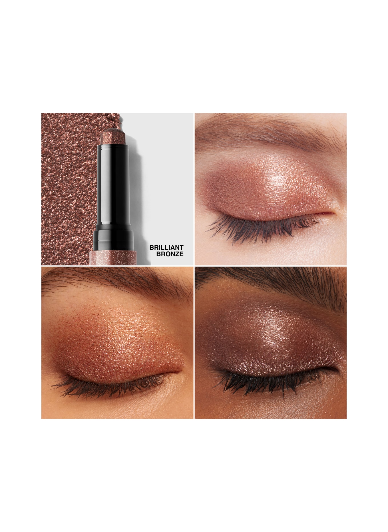 BOBBI BROWN CRYSTAL EYES SHADOW STICK: BRILLIANT BRONZE