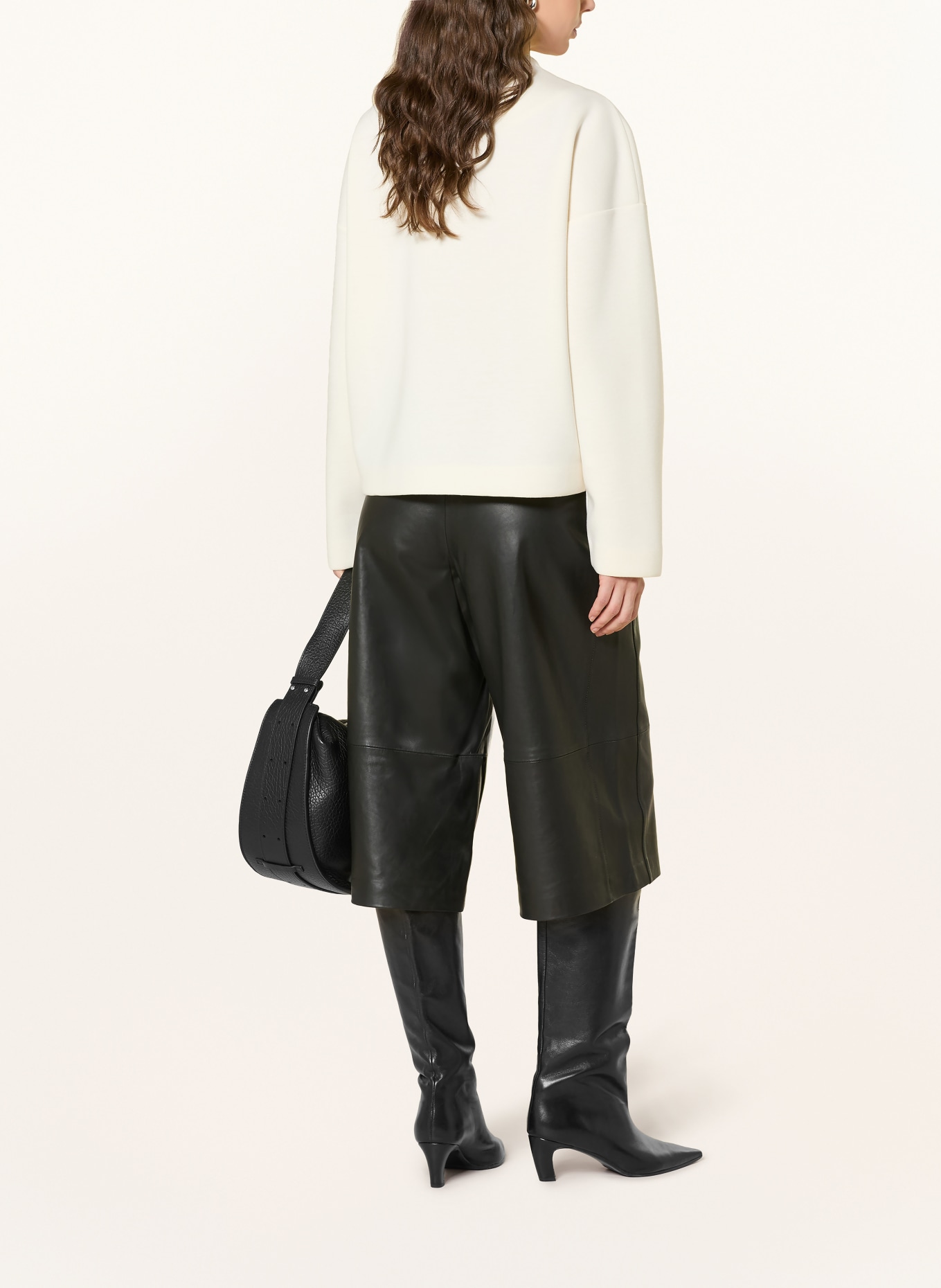 Rich & Royal Jerseyblouson: ECRU