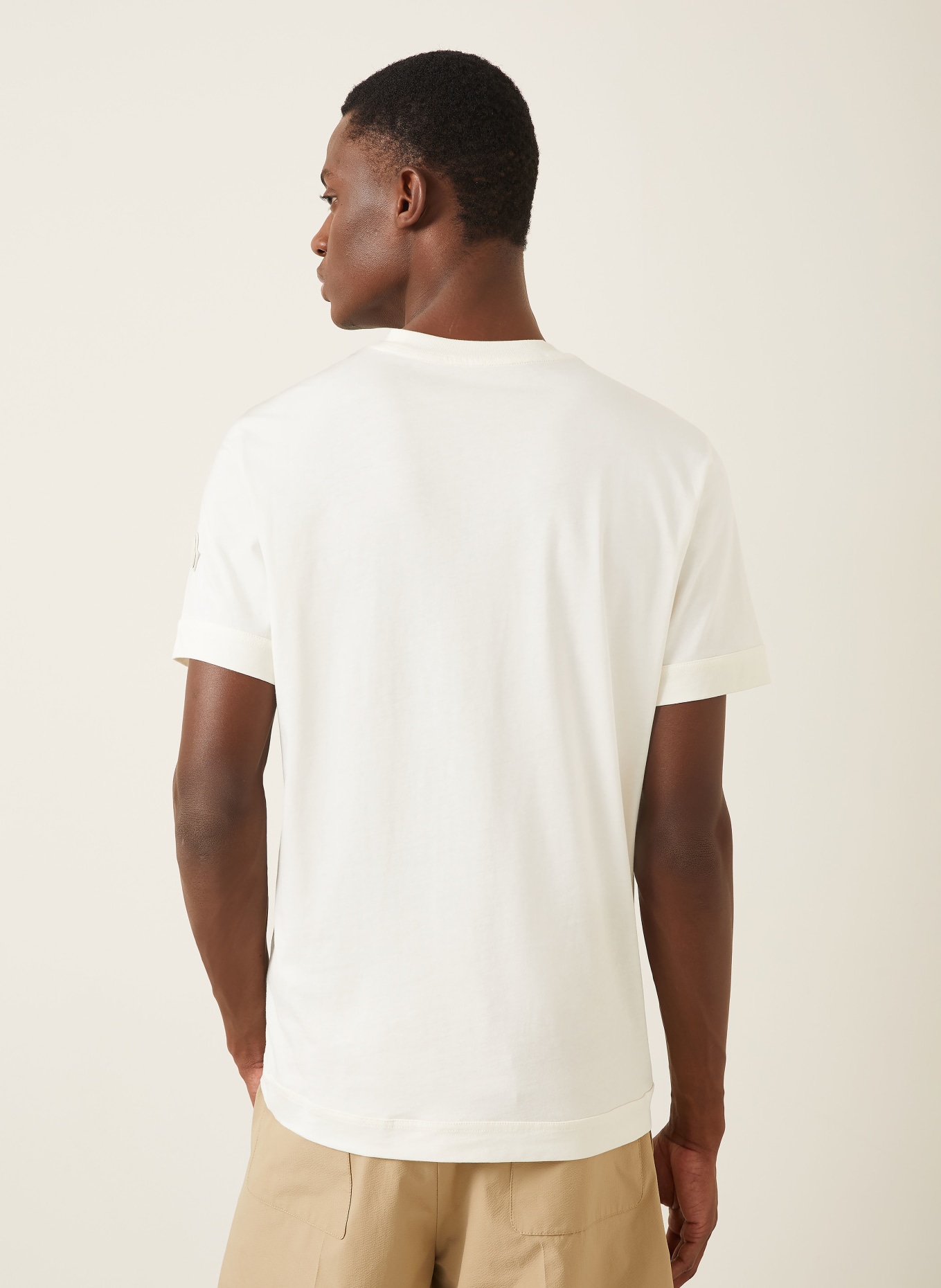 MONCLER T-Shirt: CREME