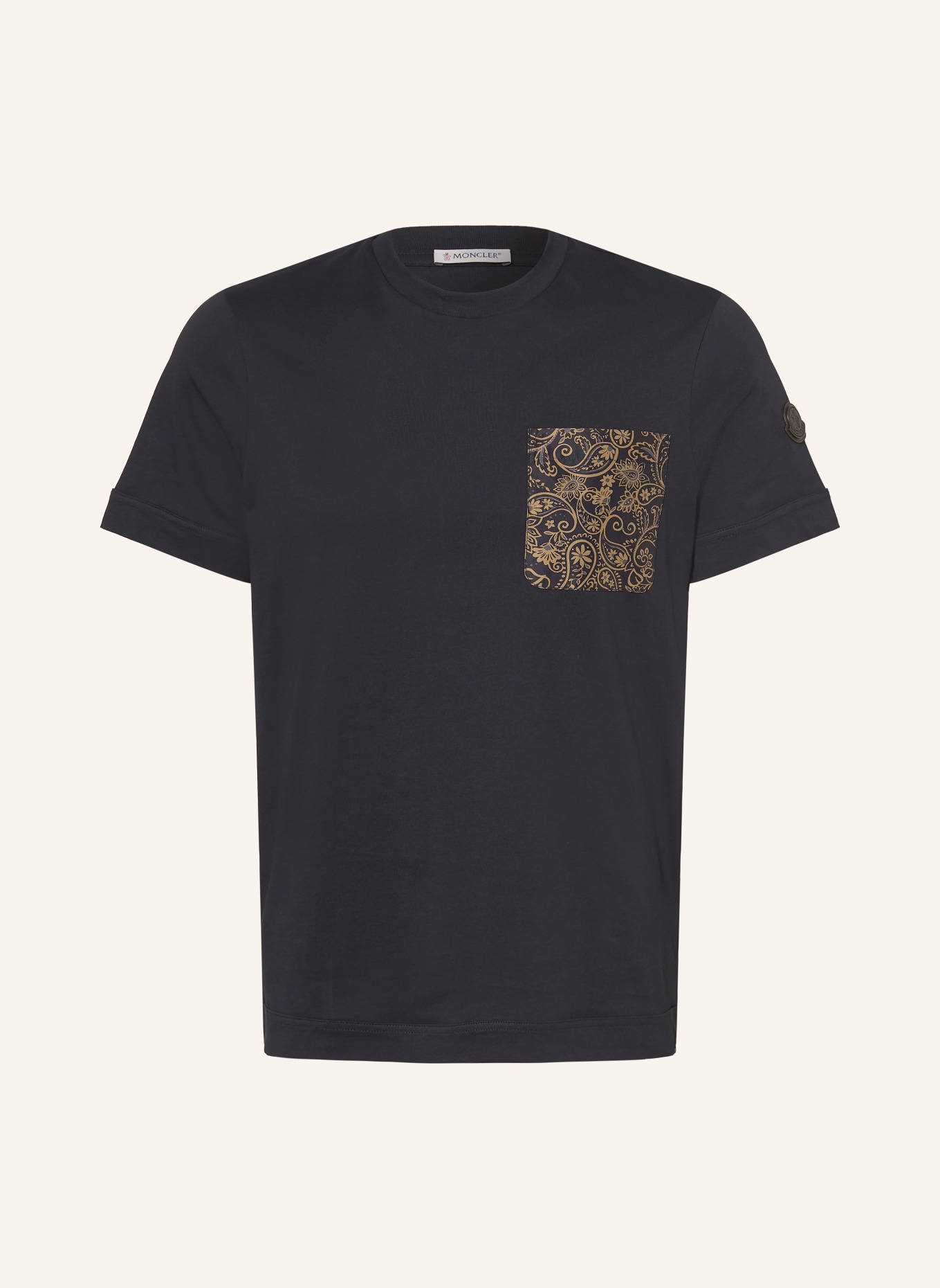MONCLER T-Shirt: SCHWARZ