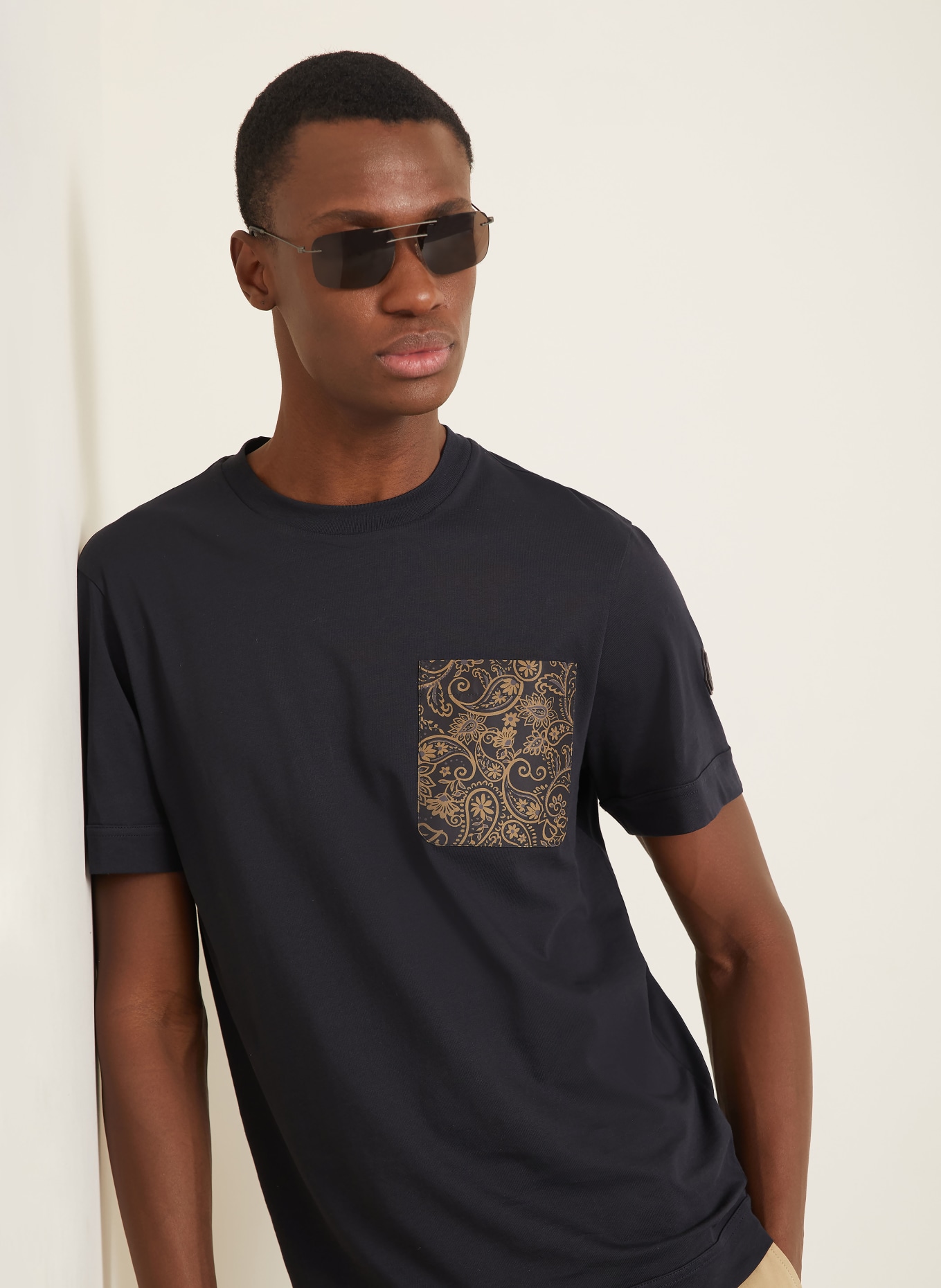 MONCLER T-Shirt: SCHWARZ