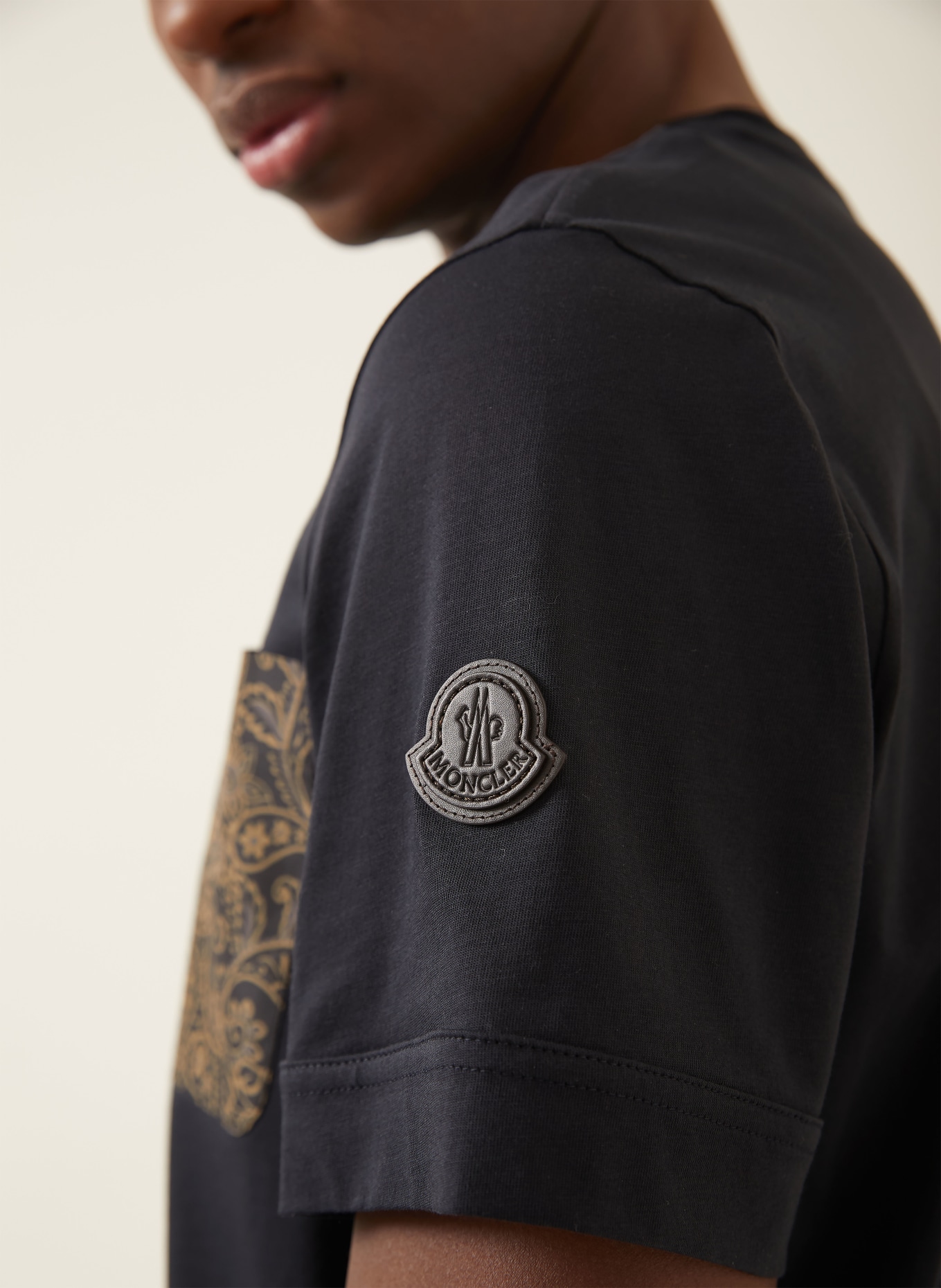 MONCLER T-Shirt: SCHWARZ