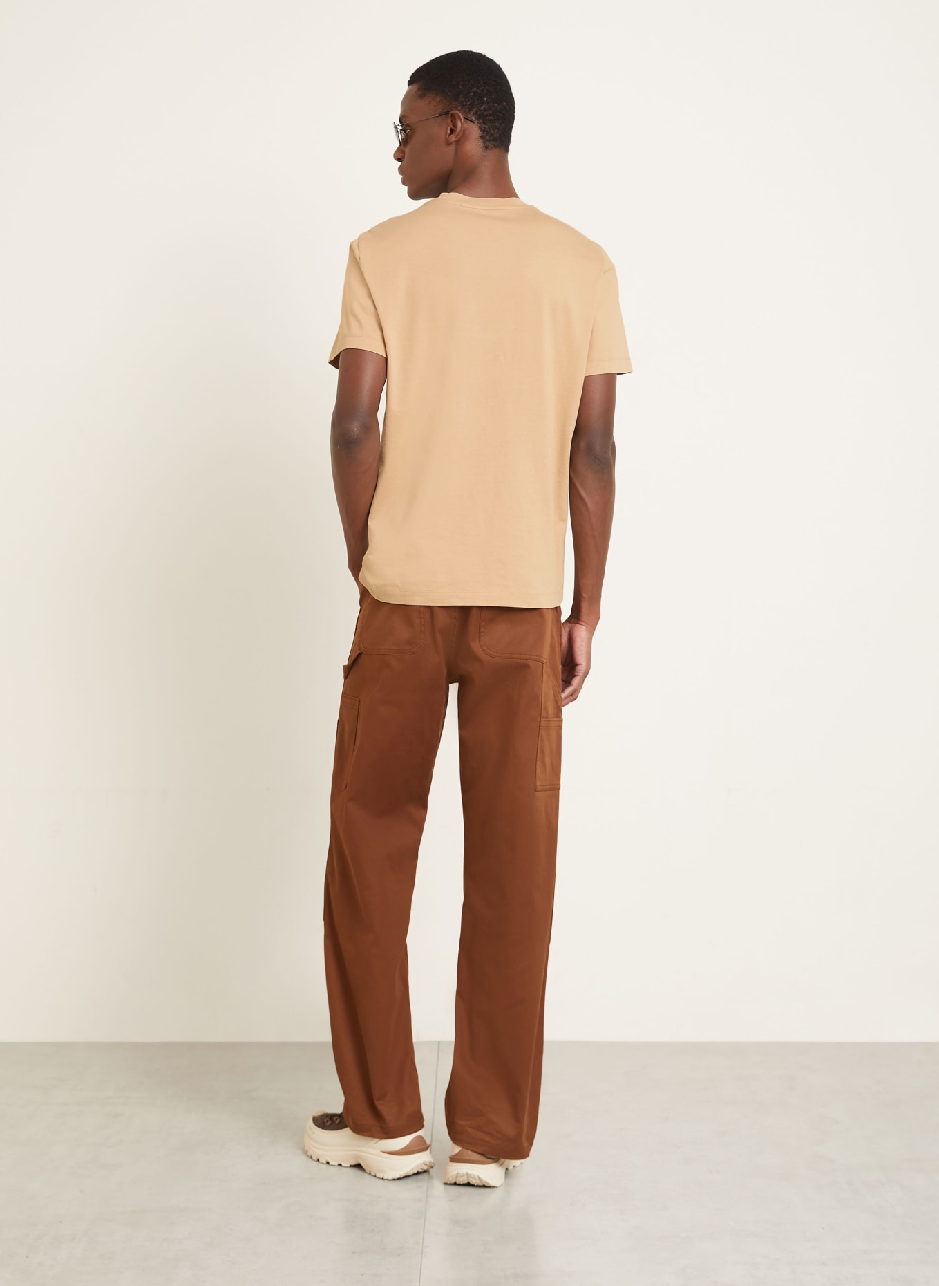 MONCLER T-Shirt ARCHIVIO: CAMEL