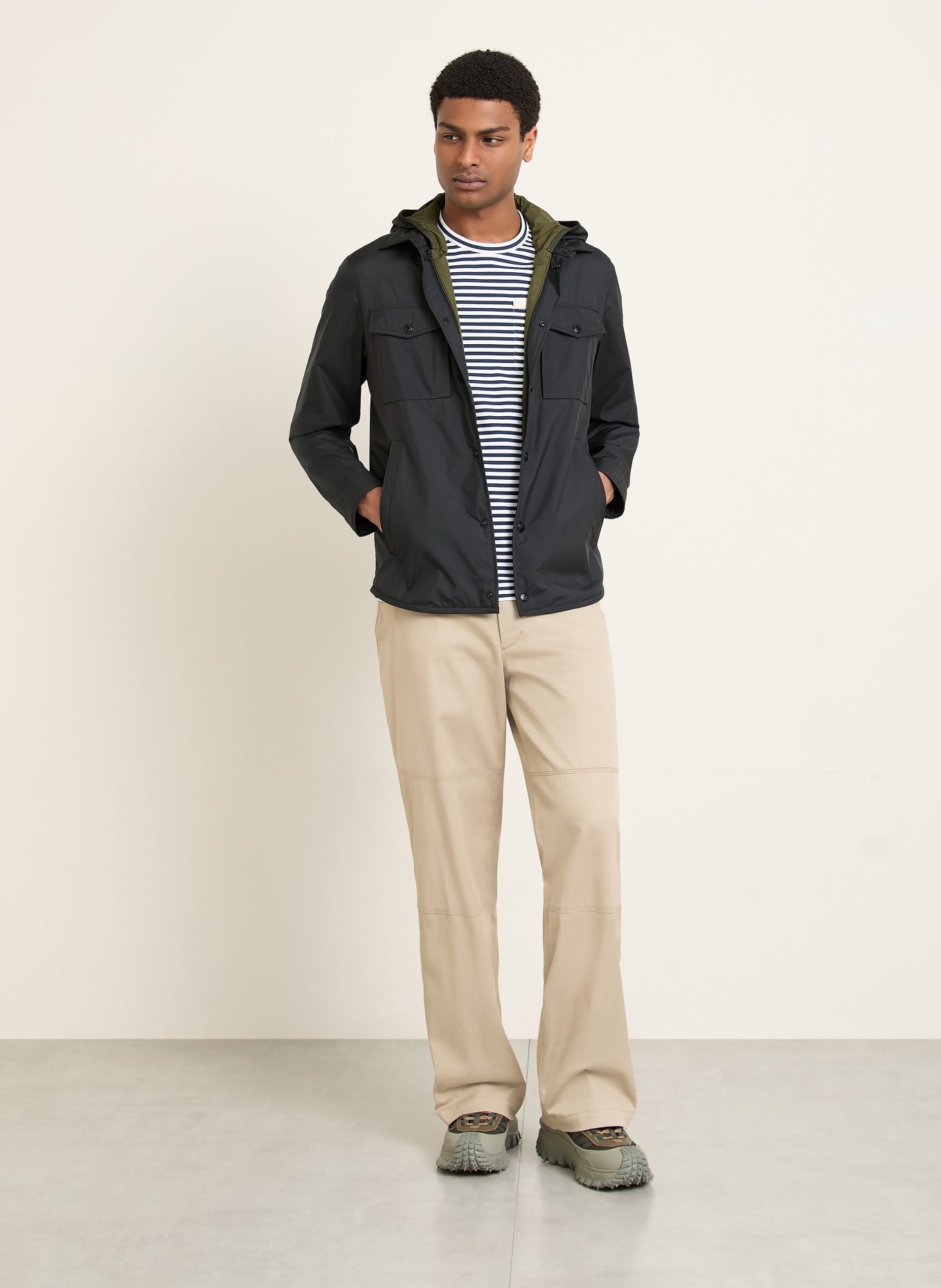 MONCLER CHIRANO 2-in-1 jacket: BLACK