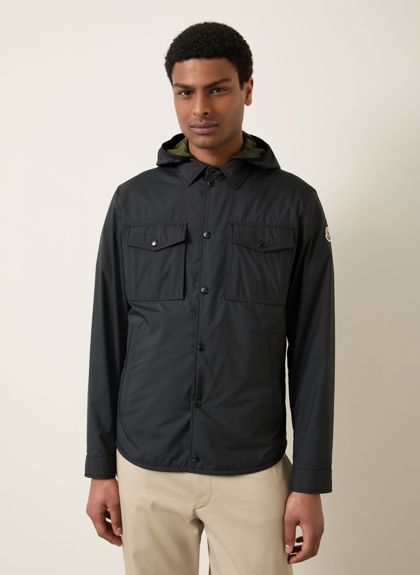 MONCLER CHIRANO 2-in-1 jacket: BLACK