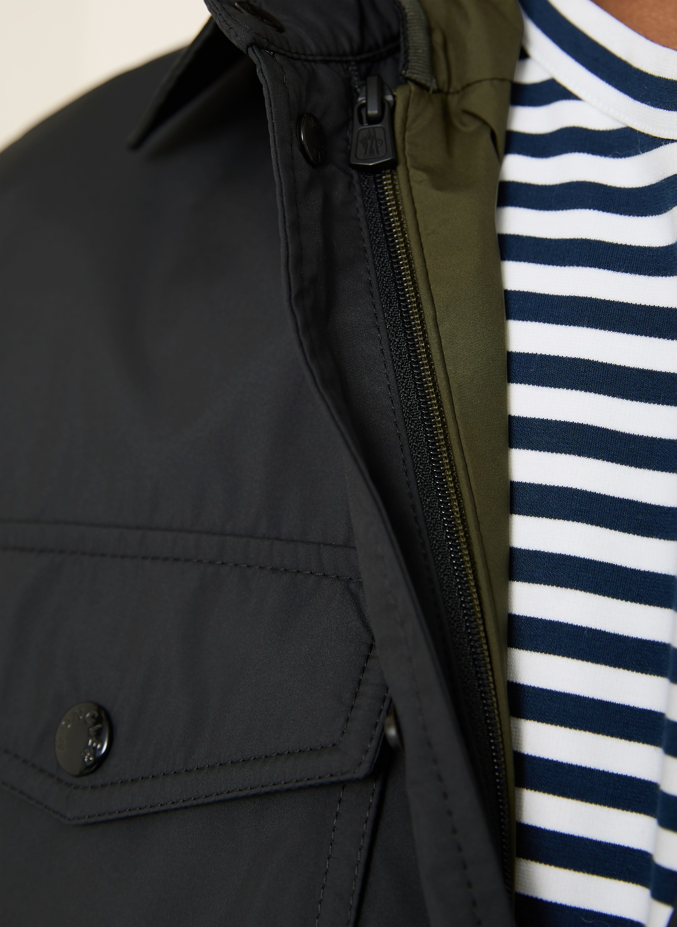 MONCLER CHIRANO 2-in-1 jacket: BLACK