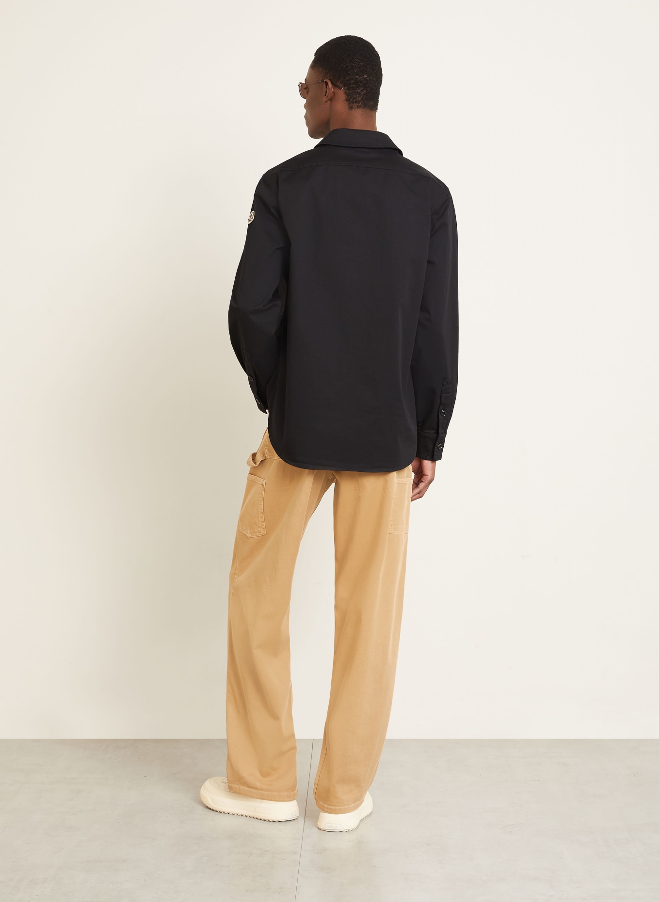 MONCLER Overshirt: SCHWARZ