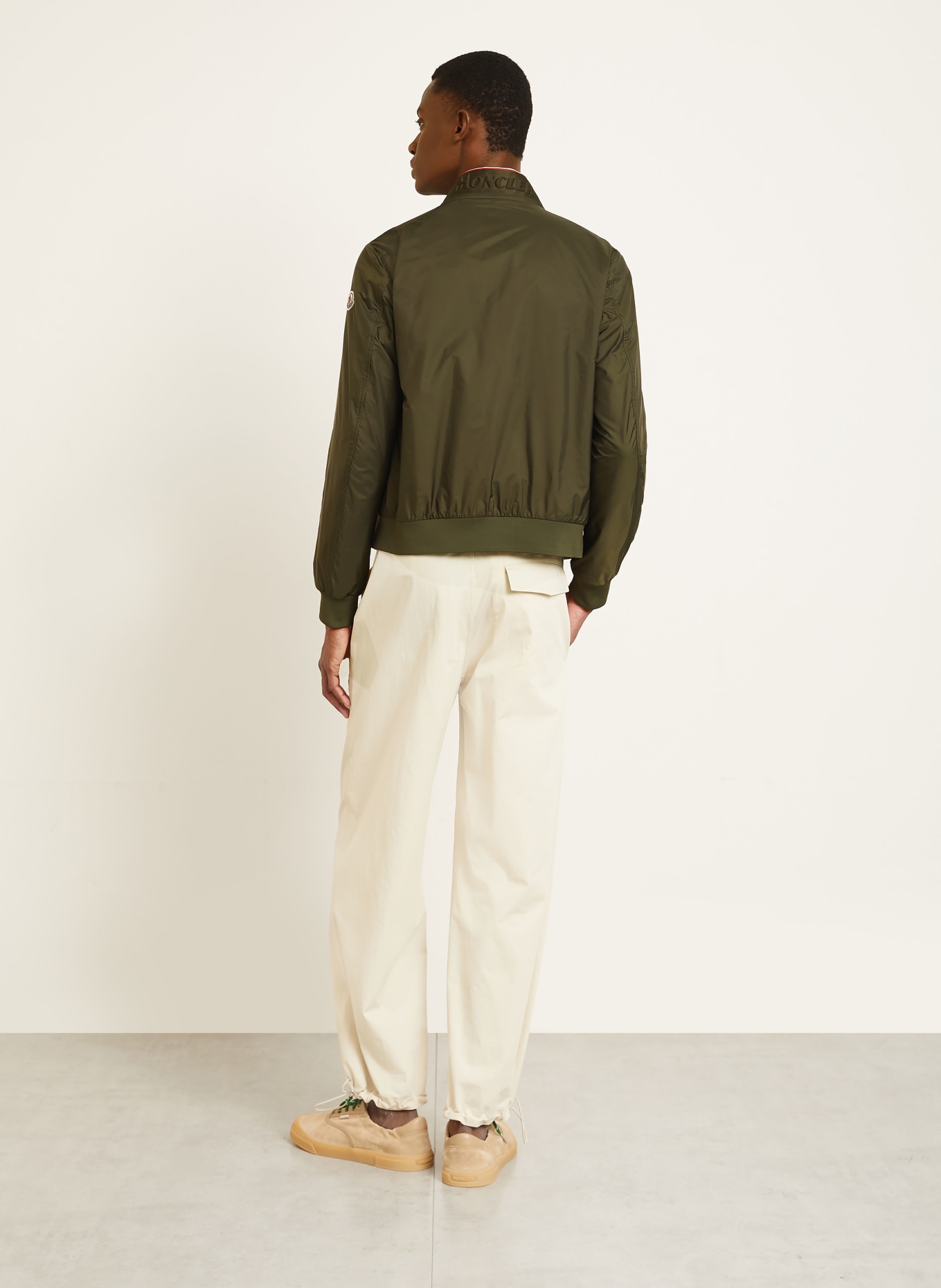 MONCLER Blouson REPPE: KHAKI