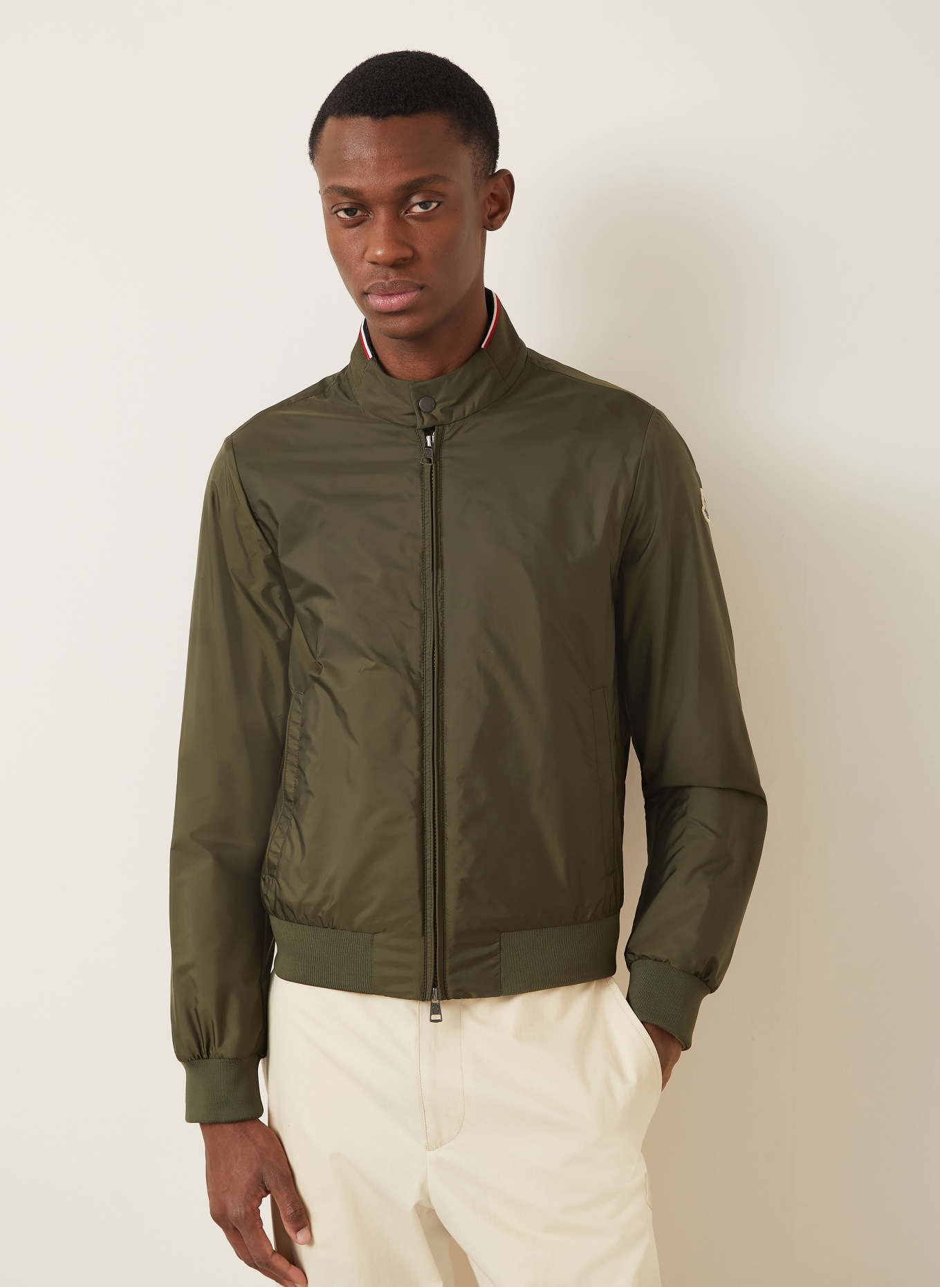 MONCLER Blouson REPPE: KHAKI