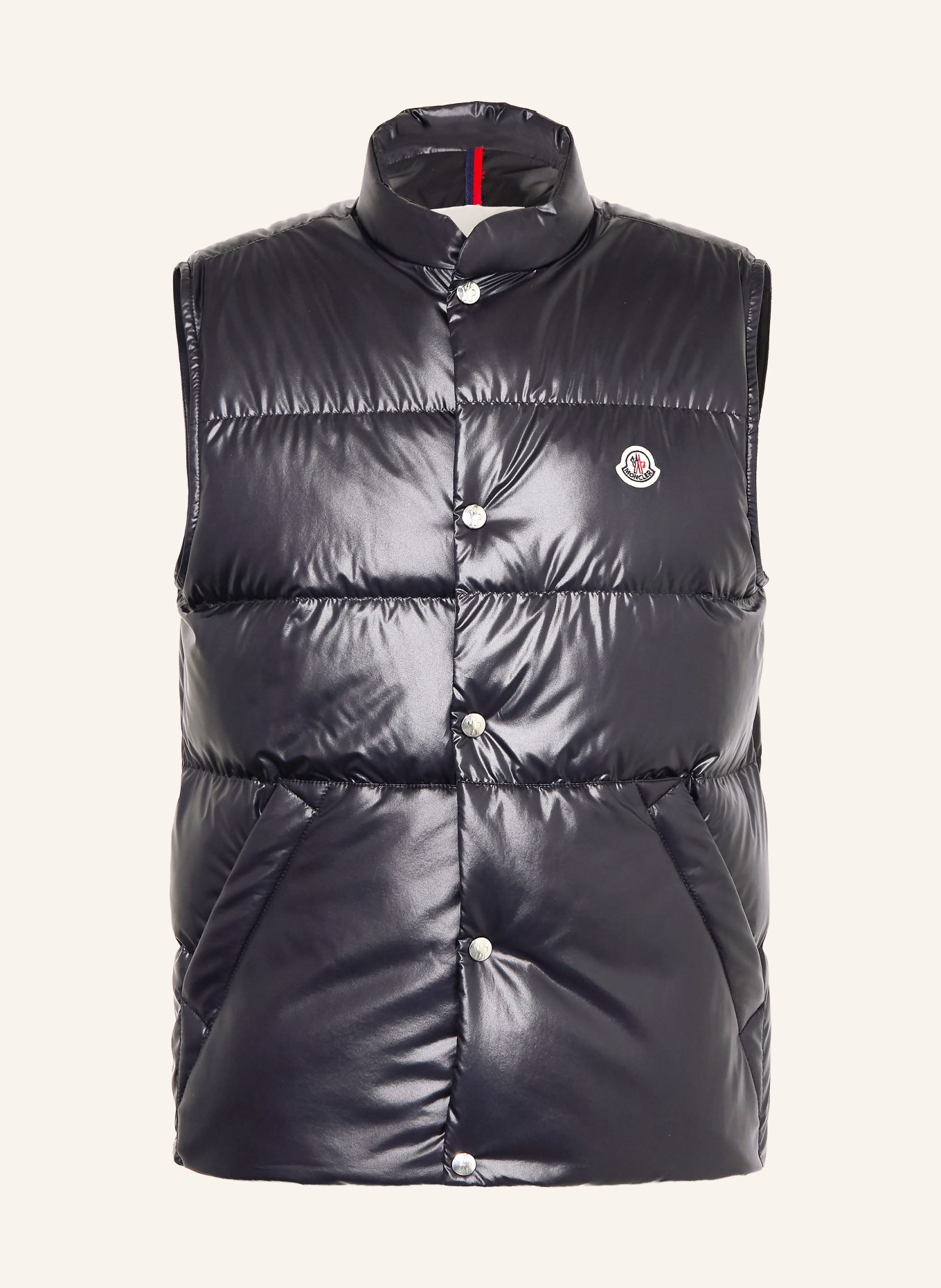 MONCLER Donsvest RESTIGO: DONKERBLAUW