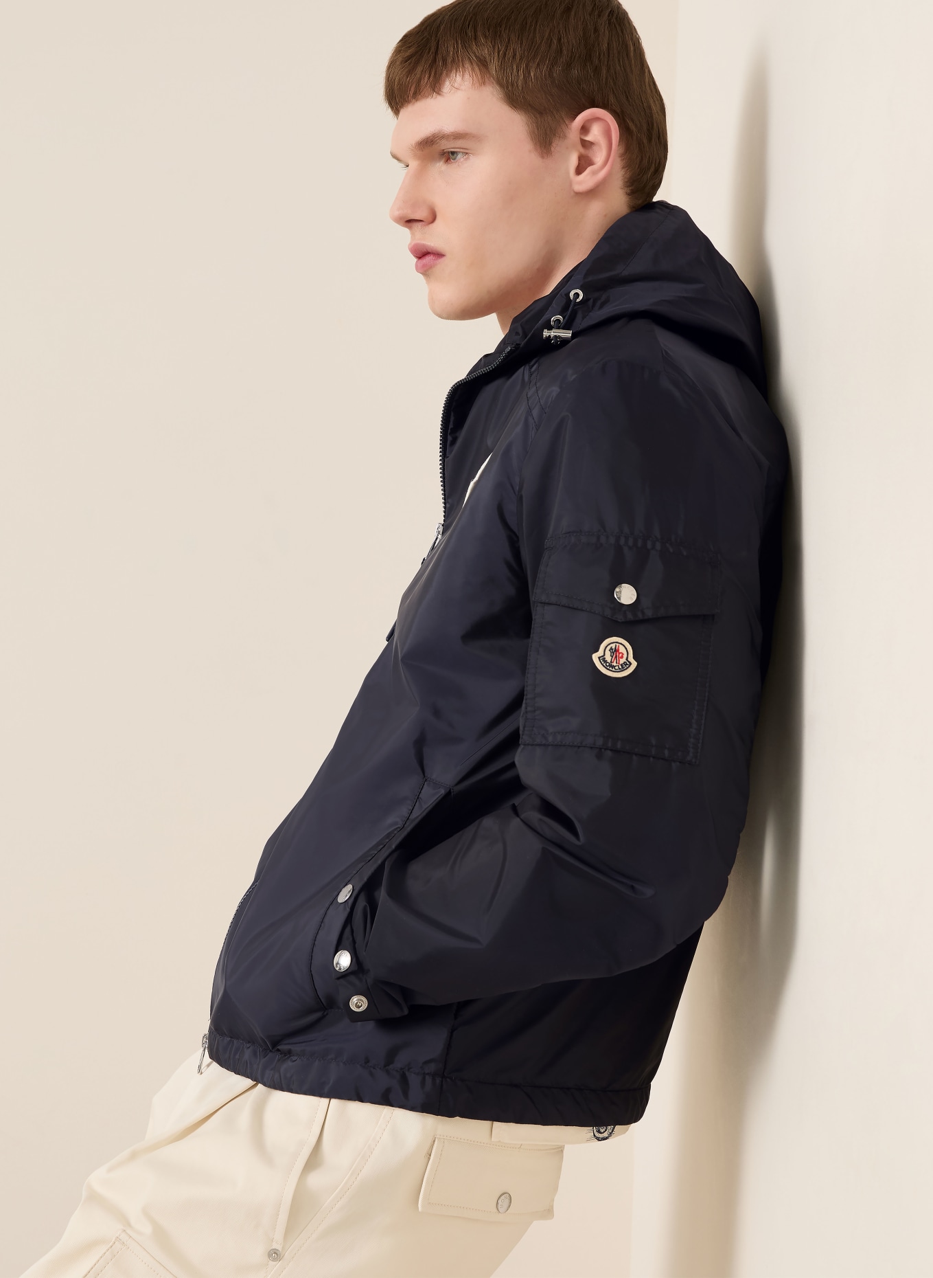 MONCLER Jas MORNAY: DONKERBLAUW